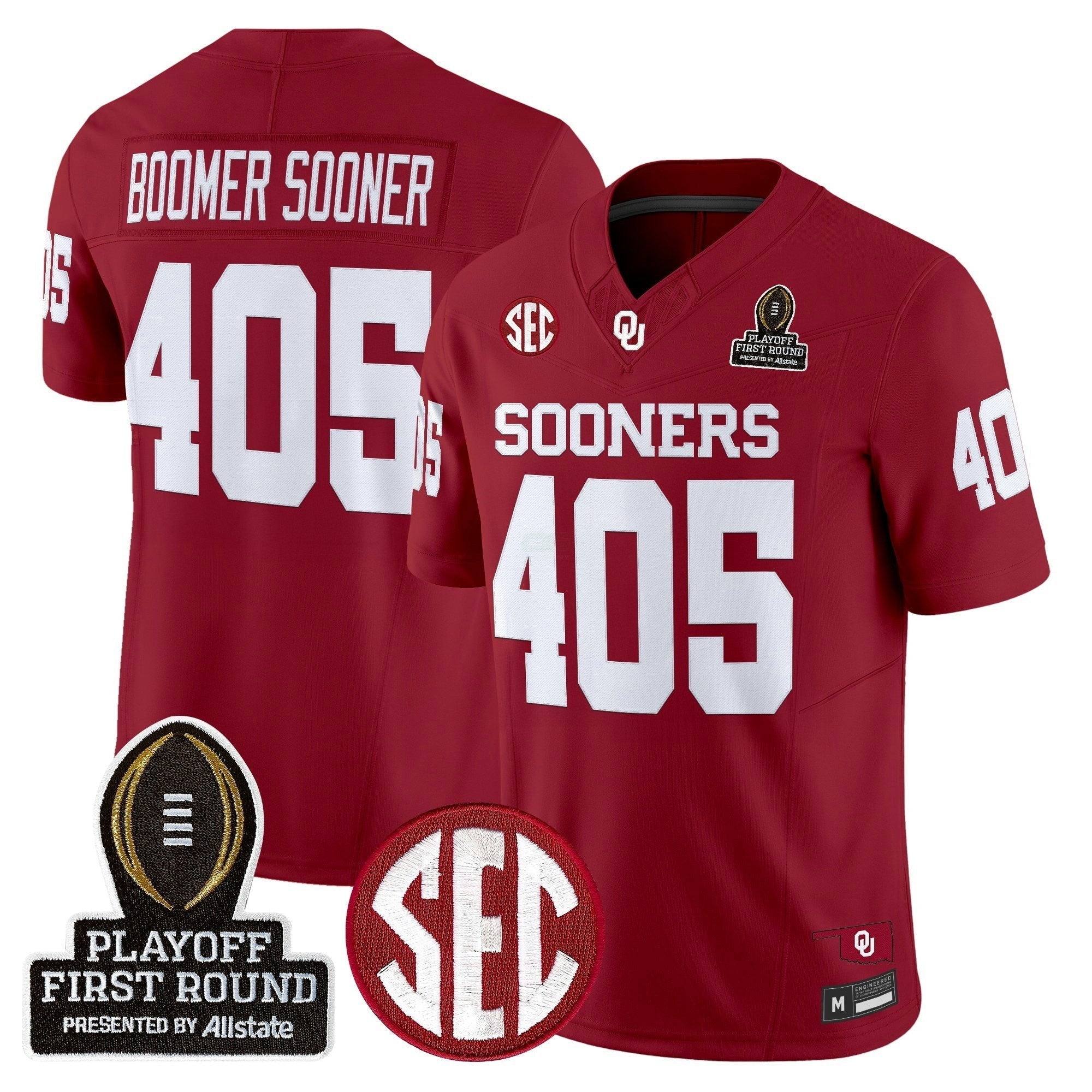 Camisa NCAA 2025 Playoff First Round Vapor Limited Jersey