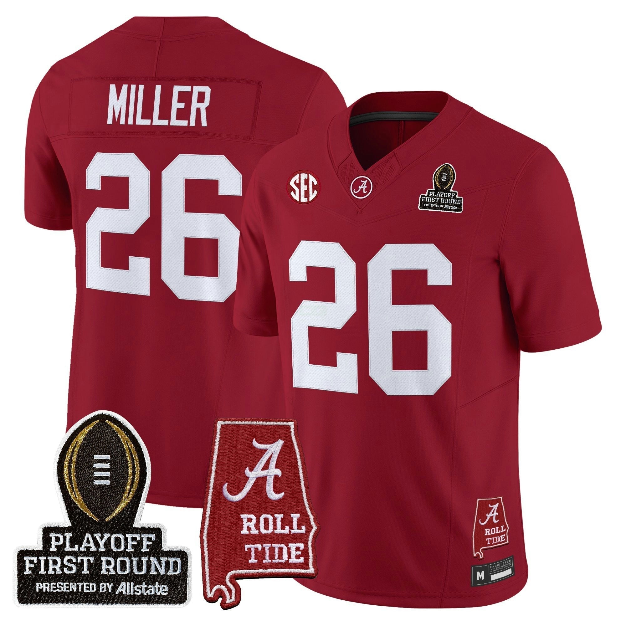 Camisa NCAA 2025 Playoff First Round Vapor Limited Jersey