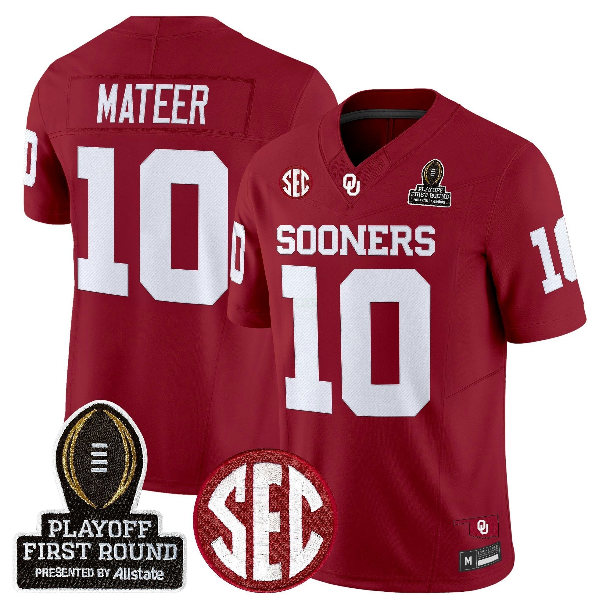 Camisa NCAA 2025 Playoff First Round Vapor Limited Jersey