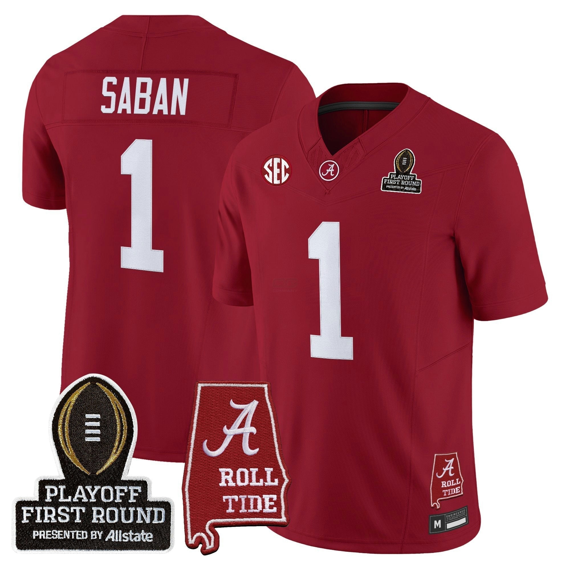 Camisa NCAA 2025 Playoff First Round Vapor Limited Jersey