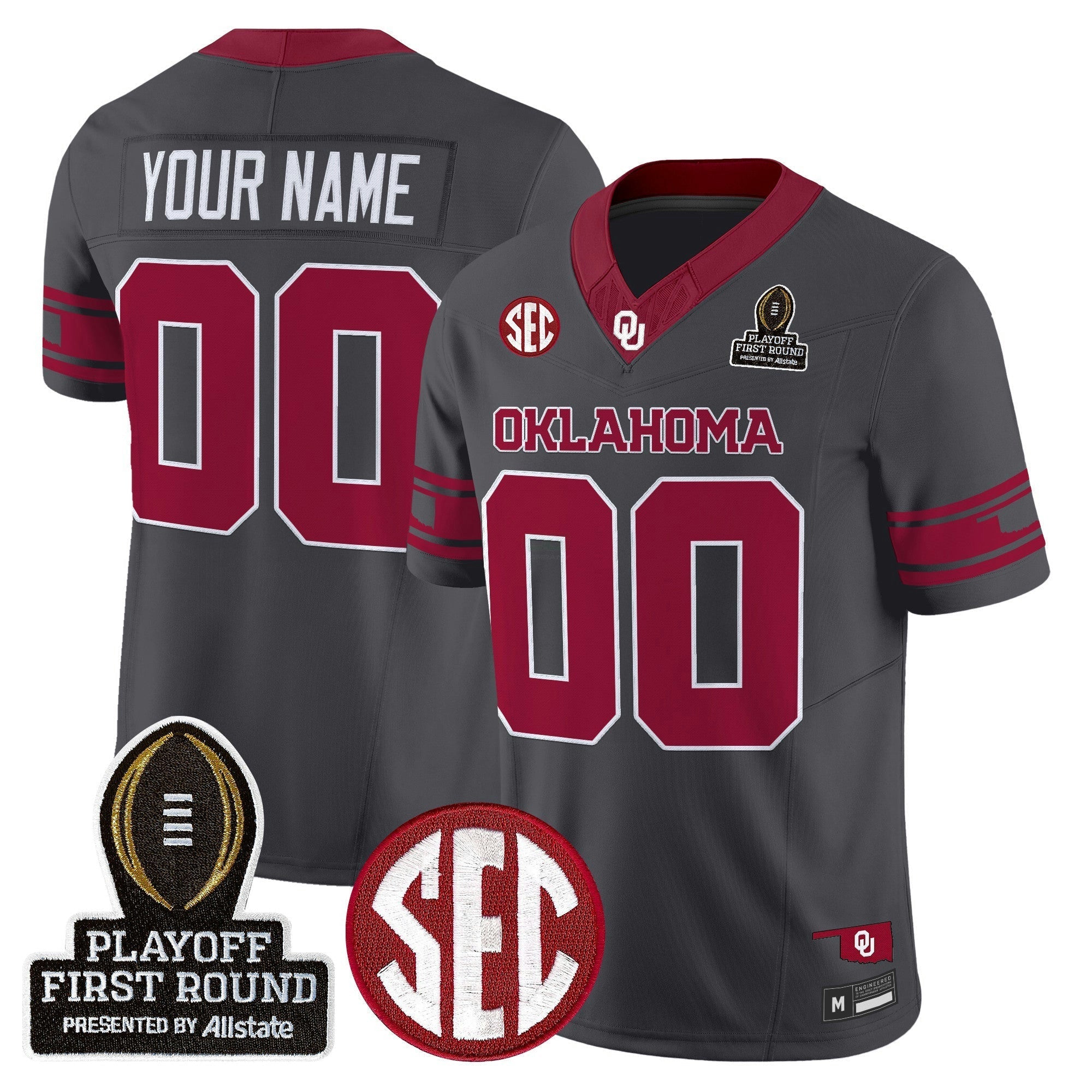 Camisa NCAA 2025 Playoff First Round Vapor Limited Jersey