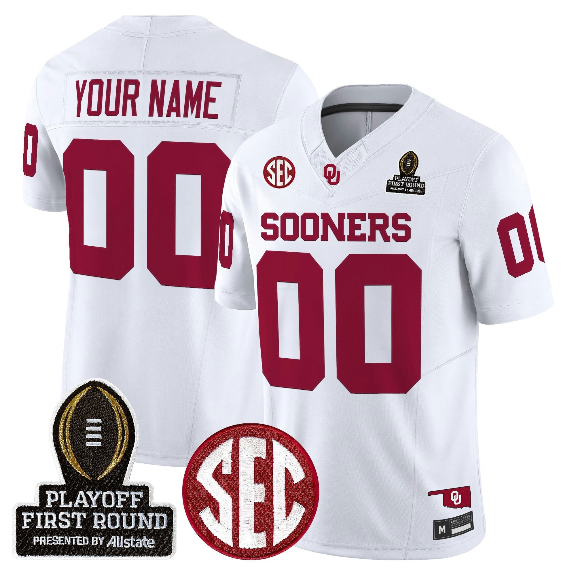 Camisa NCAA 2025 Playoff First Round Vapor Limited Jersey