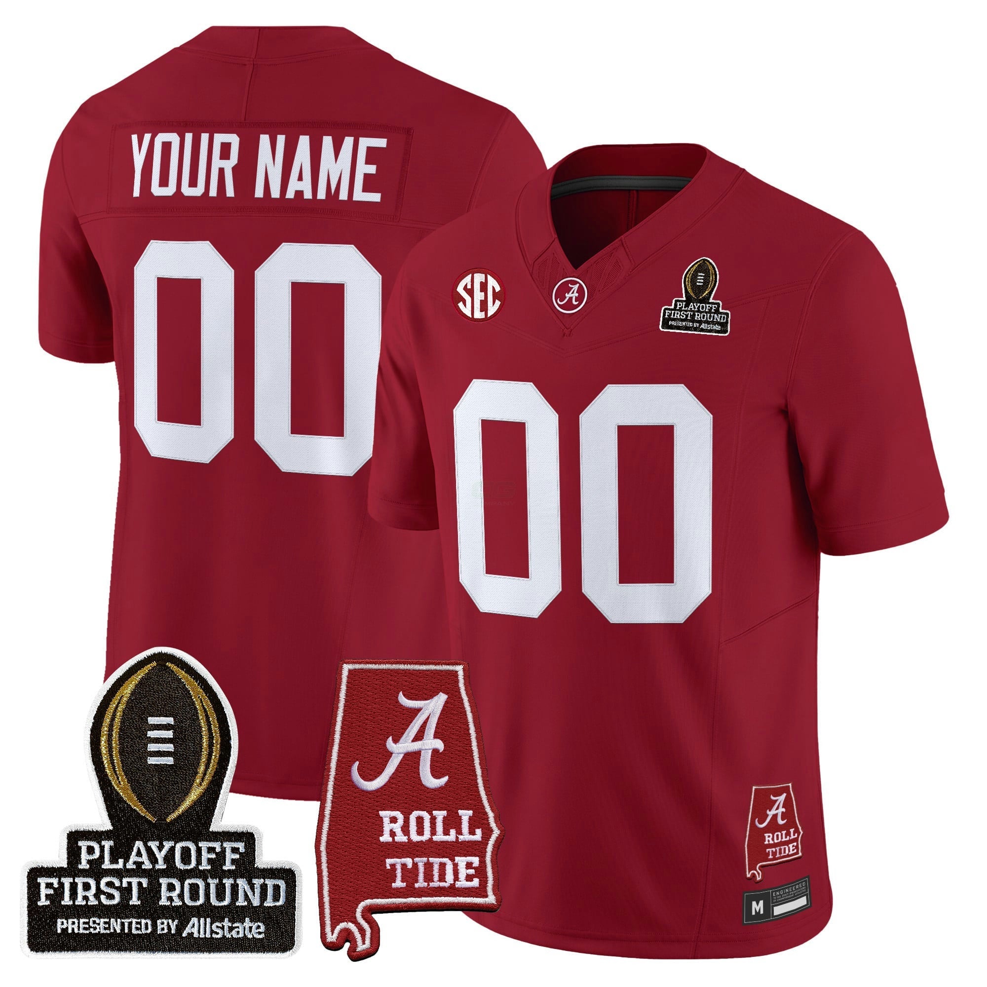Camisa NCAA 2025 Playoff First Round Vapor Limited Jersey