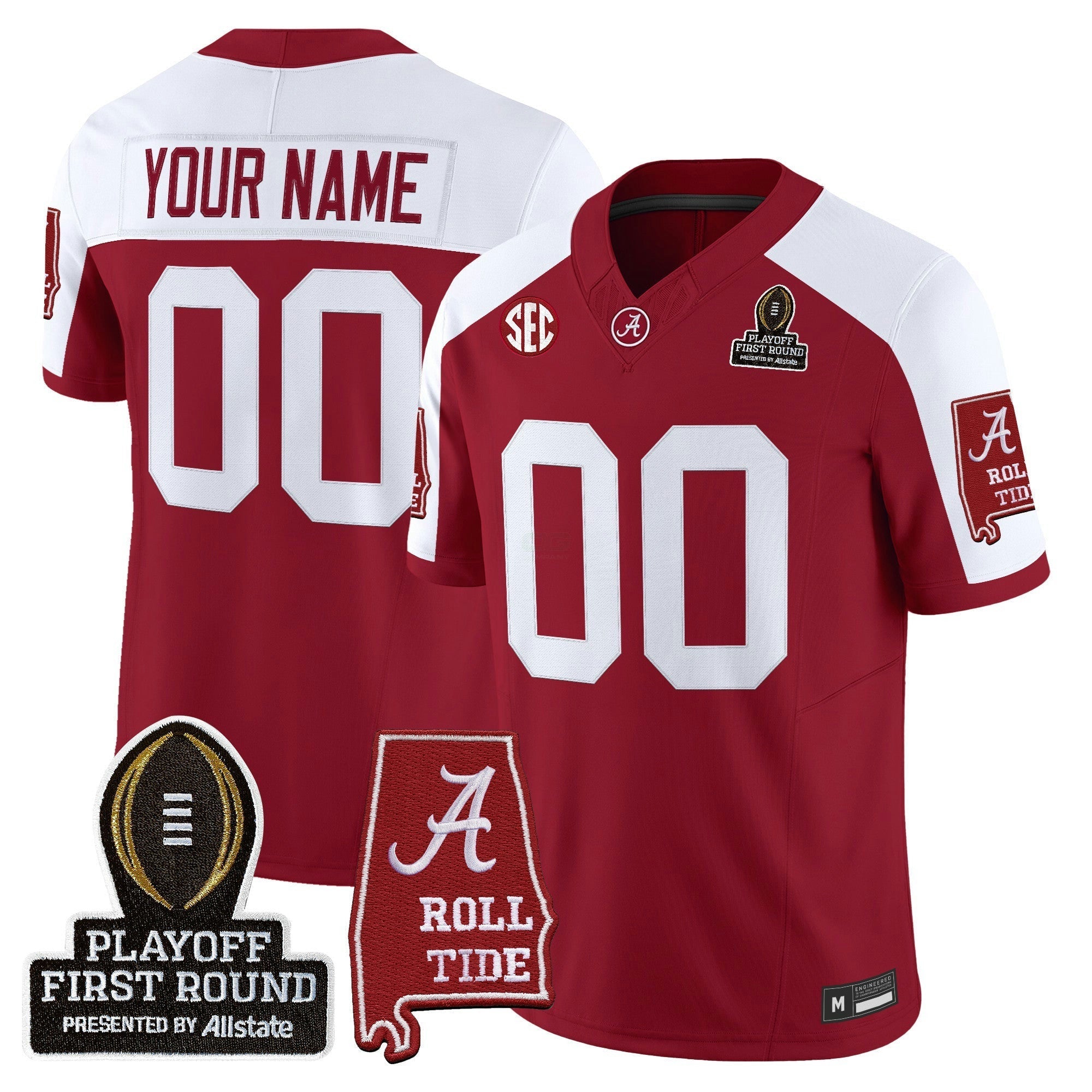 Camisa NCAA 2025 Playoff First Round Vapor Limited Jersey