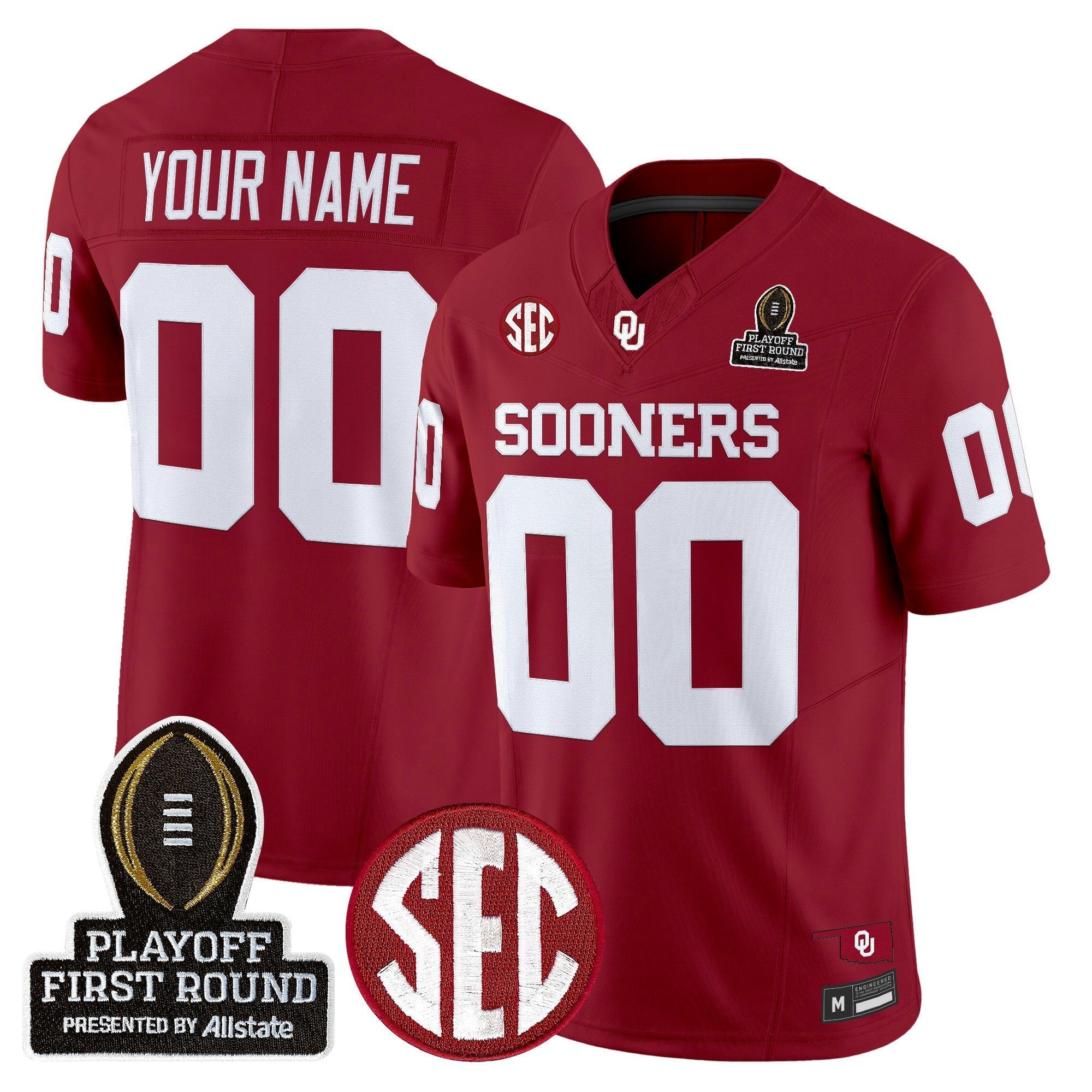 Camisa NCAA 2025 Playoff First Round Vapor Limited Jersey
