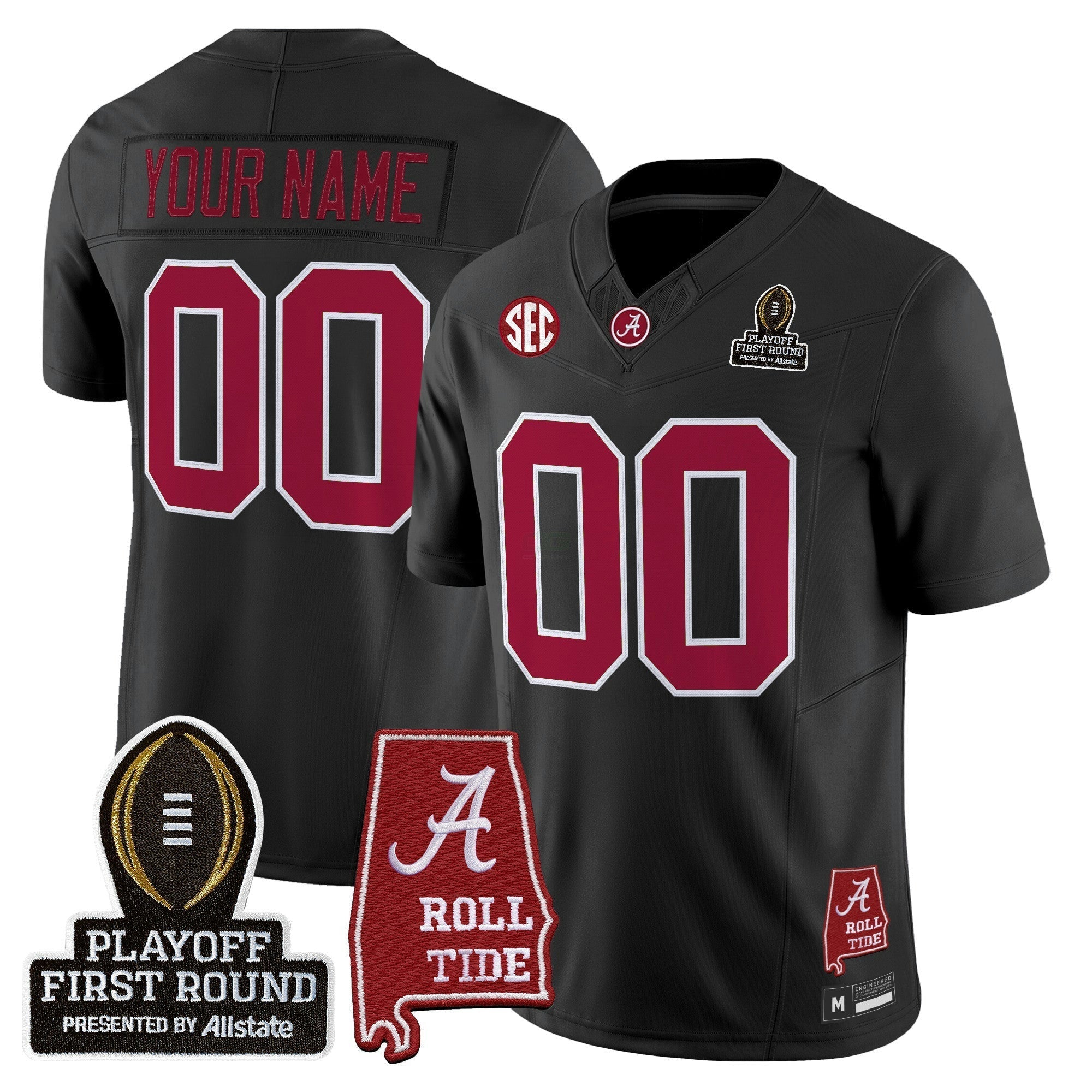 Camisa NCAA 2025 Playoff First Round Vapor Limited Jersey