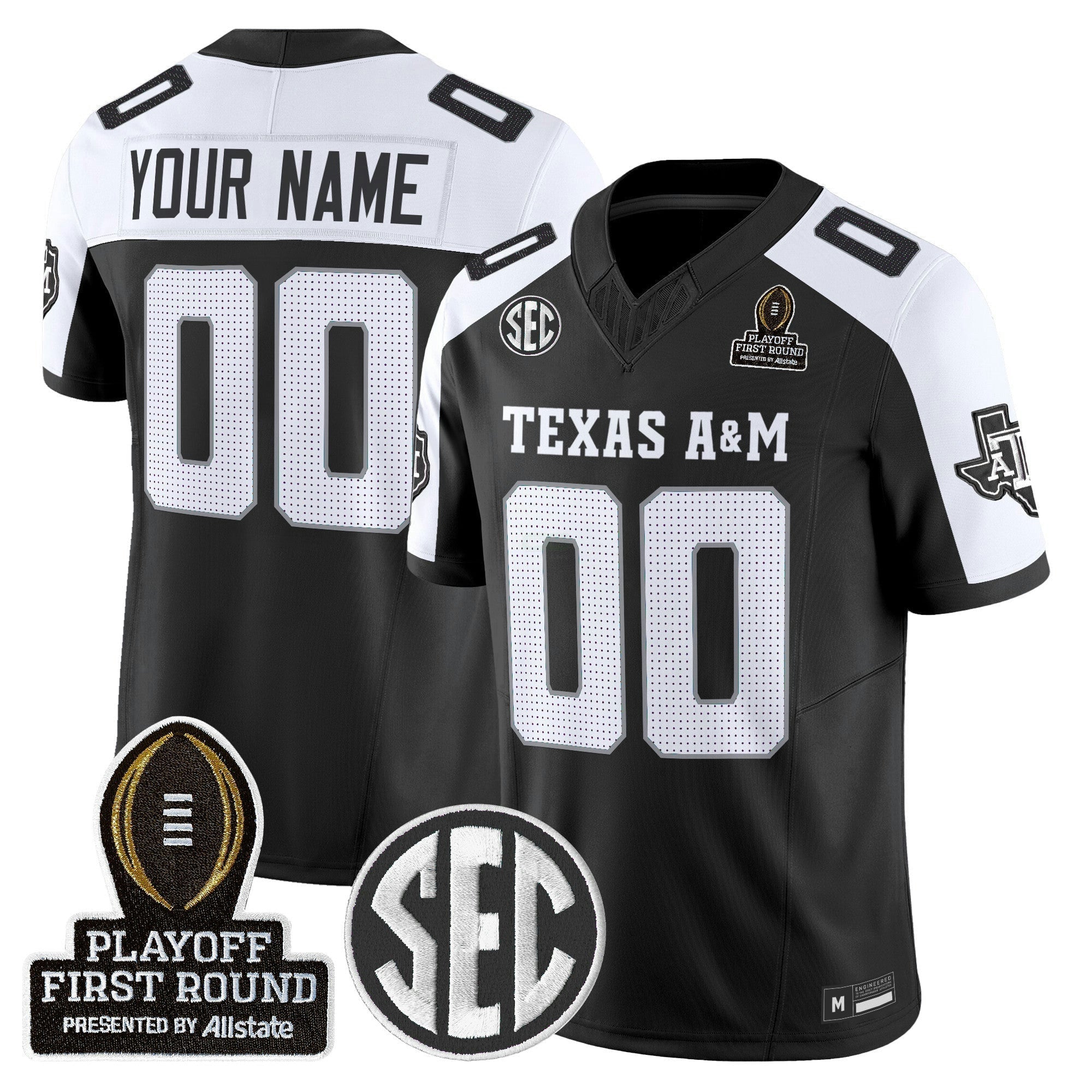 Camisa NCAA 2025 Playoff First Round Vapor Limited Jersey