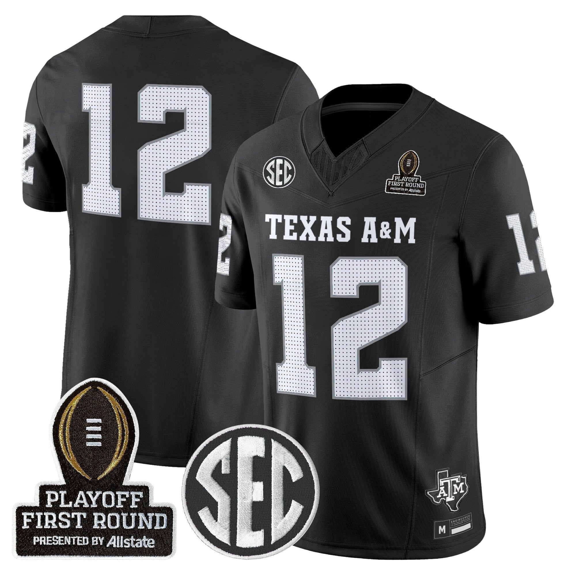 Camisa NCAA 2025 Playoff First Round Vapor Limited Jersey