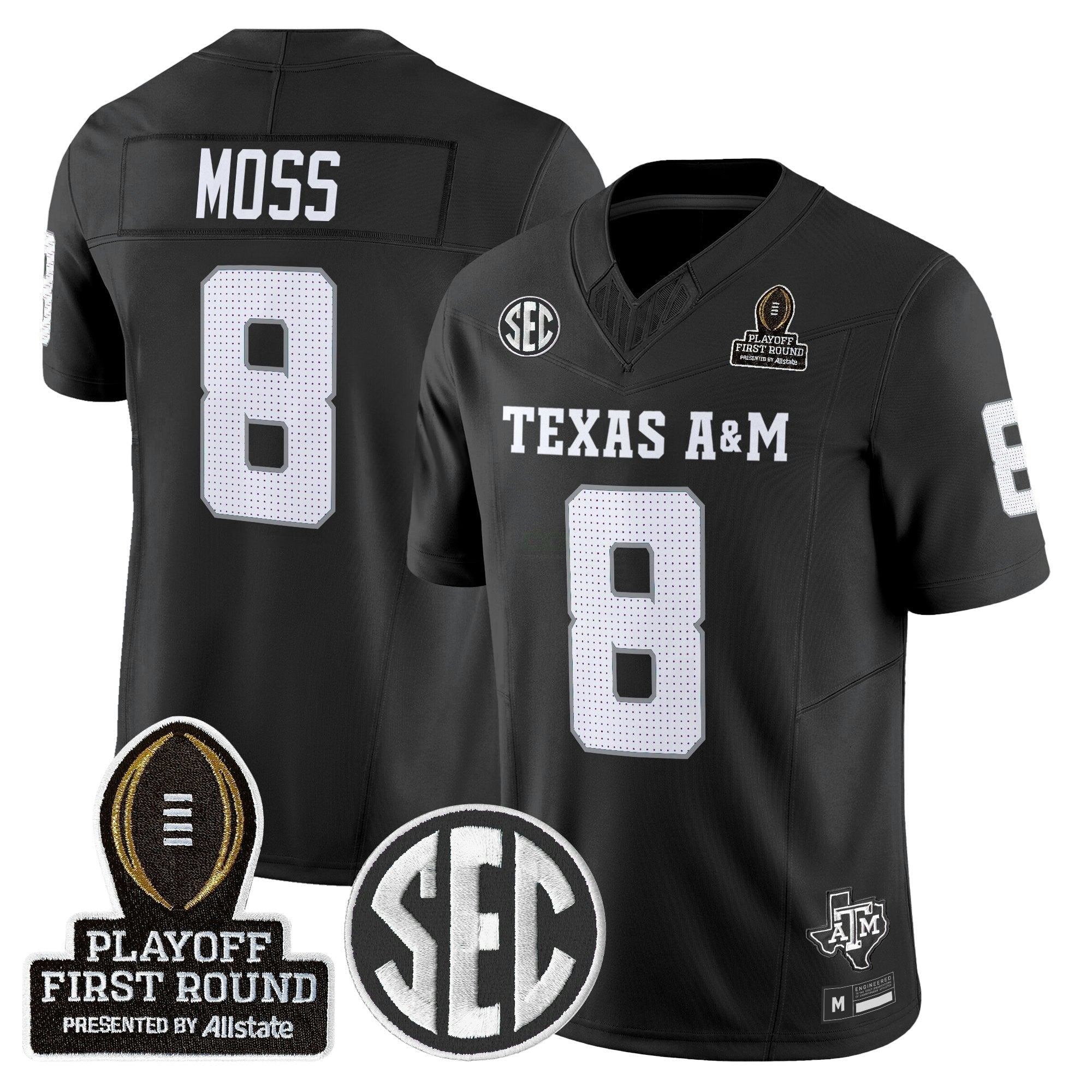 Camisa NCAA 2025 Playoff First Round Vapor Limited Jersey