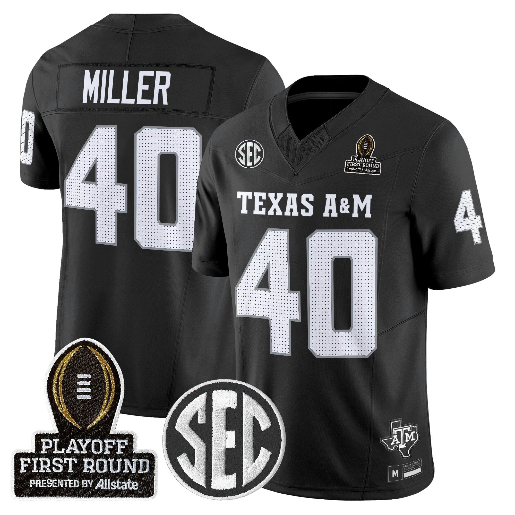 Camisa NCAA 2025 Playoff First Round Vapor Limited Jersey