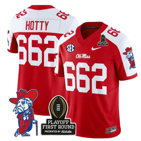 Camisa NCAA 2025 Playoff First Round Vapor Limited Jersey