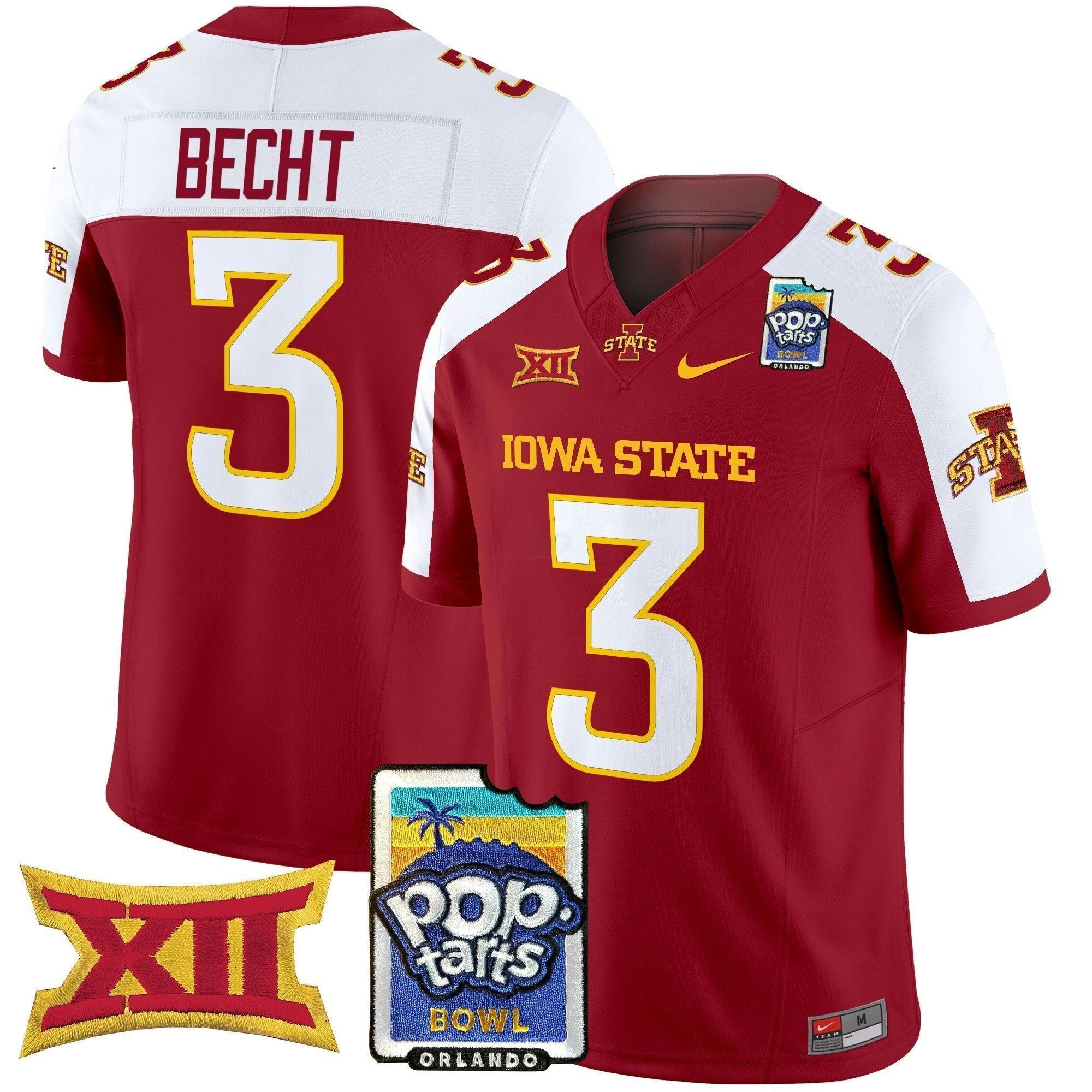 Camisa NCAA 2025 PopTarts Bowl Patch Vapor Limited Jersey