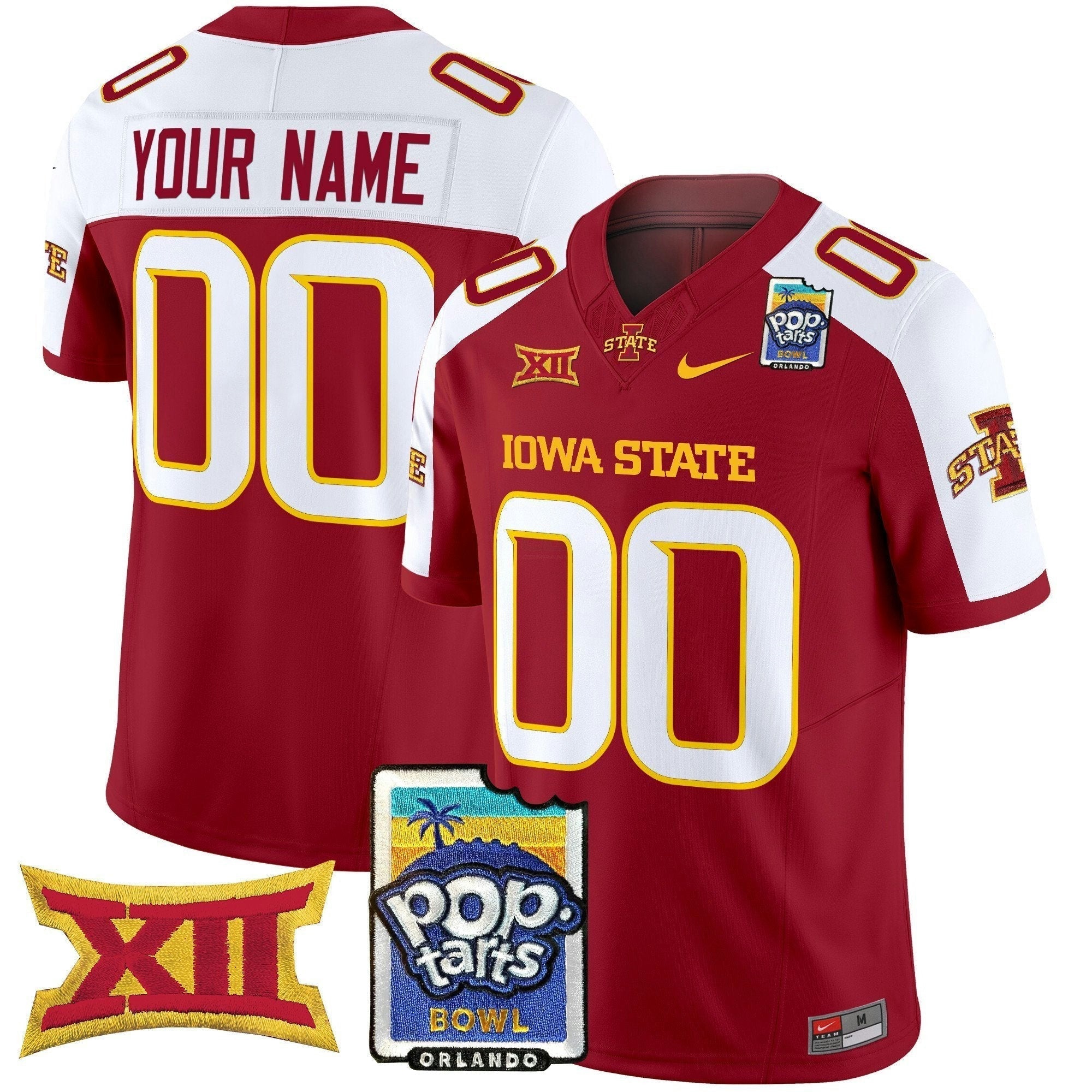 Camisa NCAA 2025 PopTarts Bowl Patch Vapor Limited Jersey