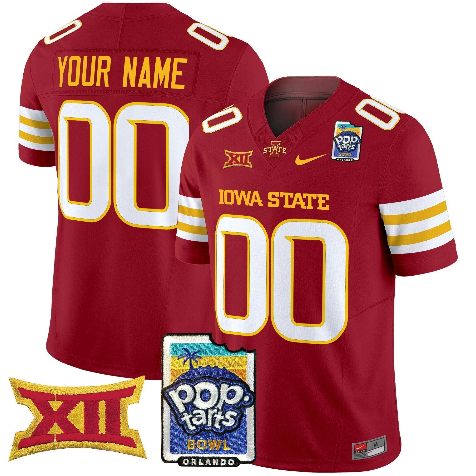 Camisa NCAA 2025 PopTarts Bowl Patch Vapor Limited Jersey