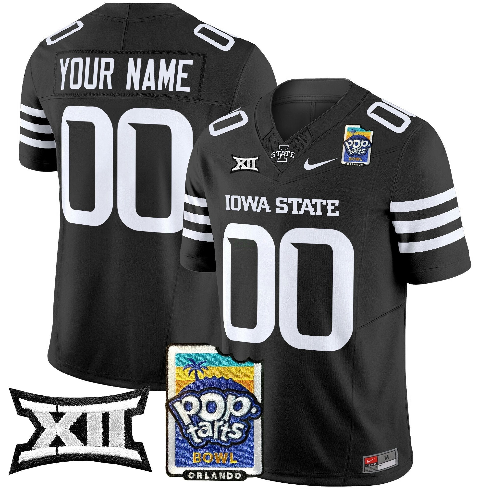 Camisa NCAA 2025 PopTarts Bowl Patch Vapor Limited Jersey