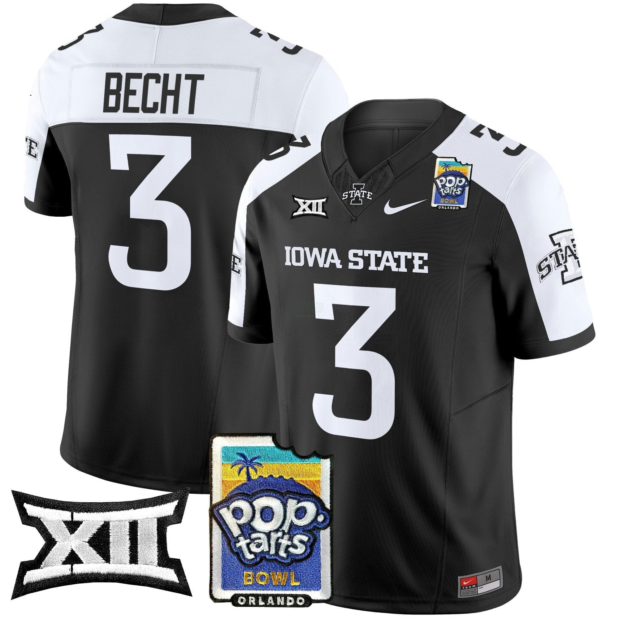 Camisa NCAA 2025 PopTarts Bowl Patch Vapor Limited Jersey