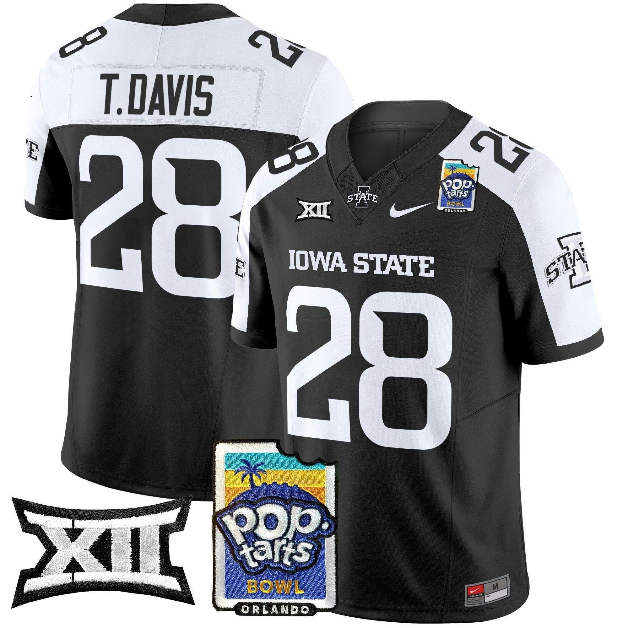 Camisa NCAA 2025 PopTarts Bowl Patch Vapor Limited Jersey