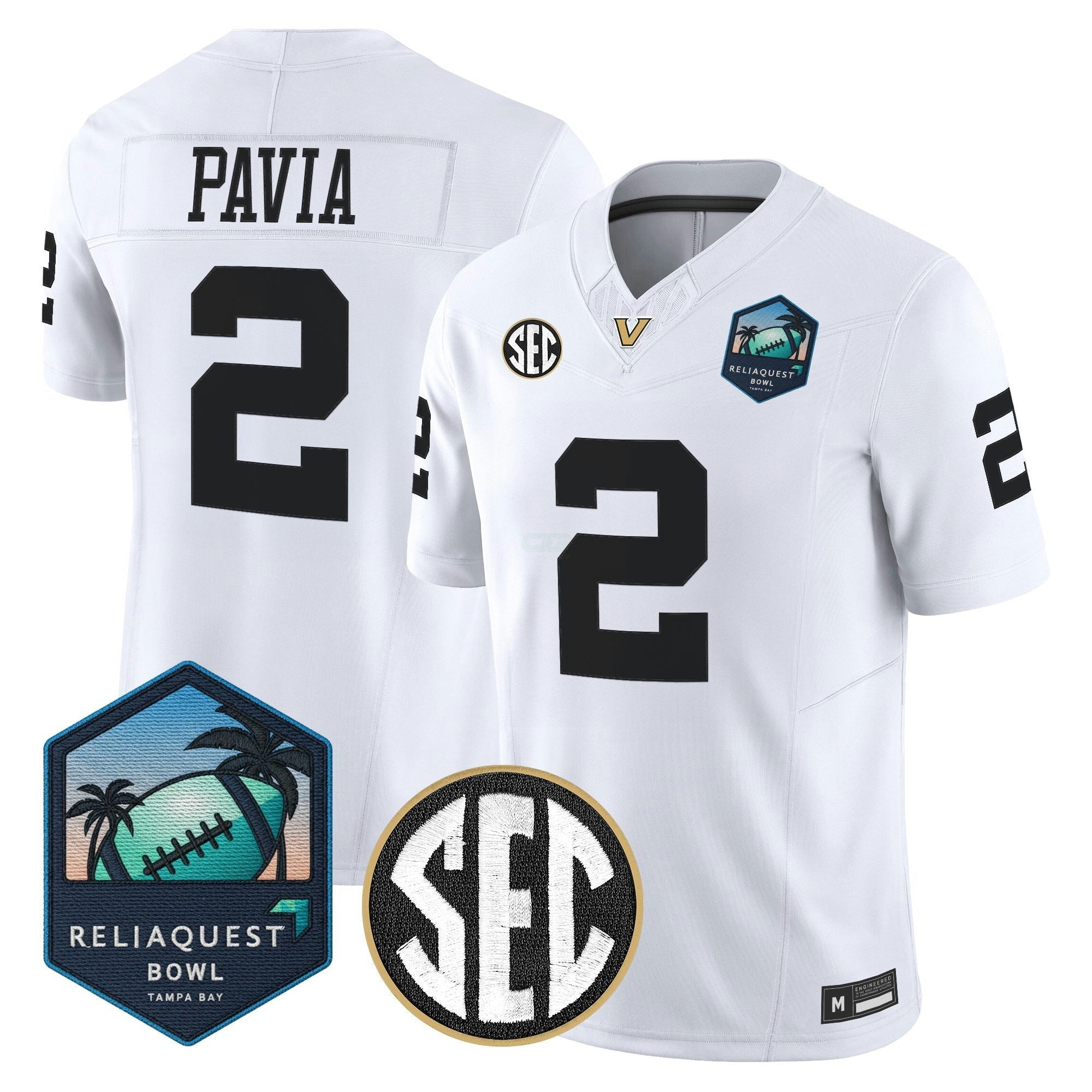 Camisa NCAA 2025 ReliaQuest Bowl Vapor Limited Jersey
