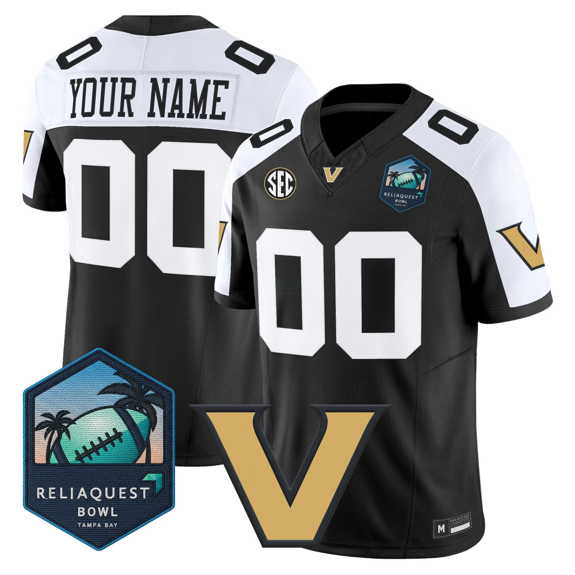Camisa NCAA 2025 ReliaQuest Bowl Vapor Limited Jersey