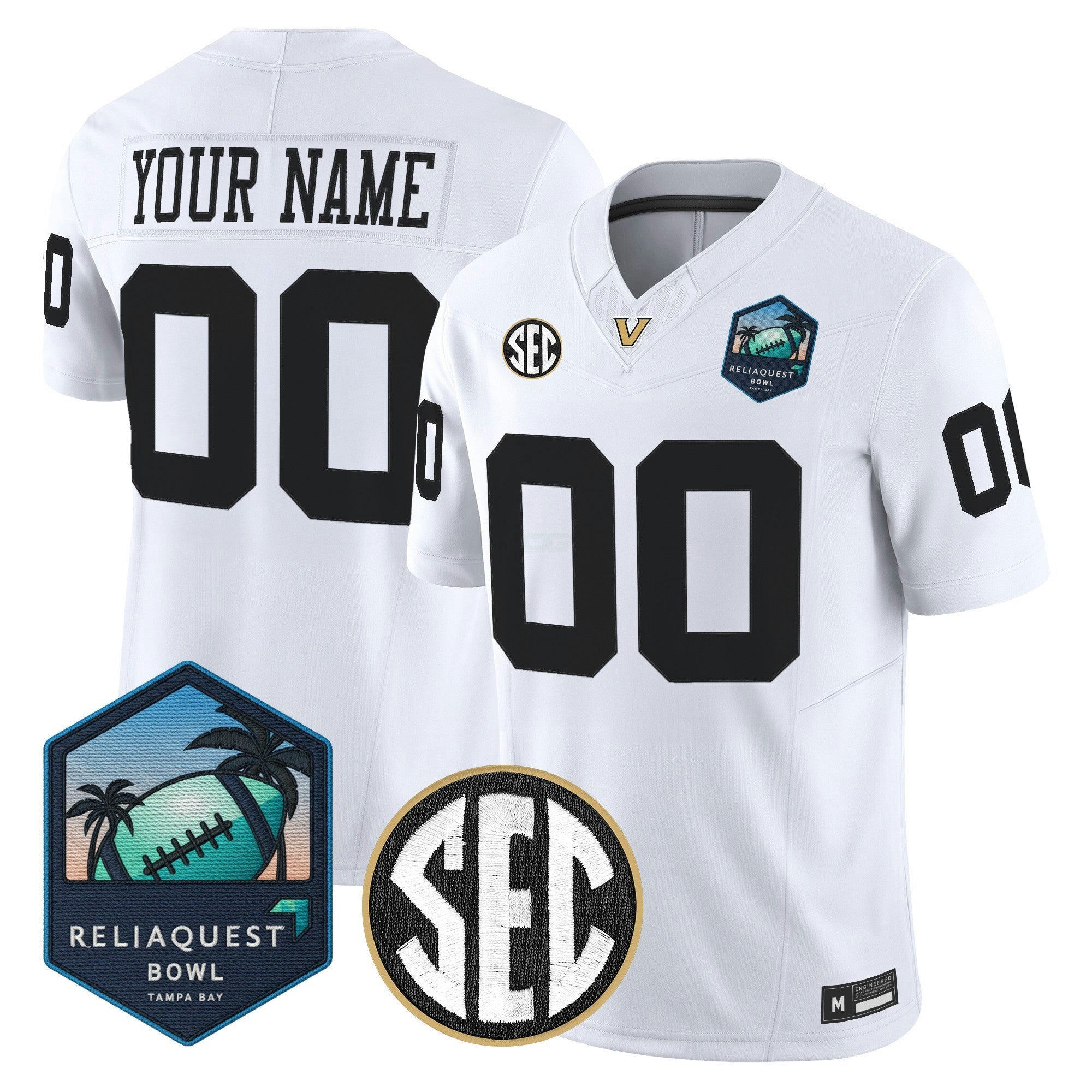 Camisa NCAA 2025 ReliaQuest Bowl Vapor Limited Jersey