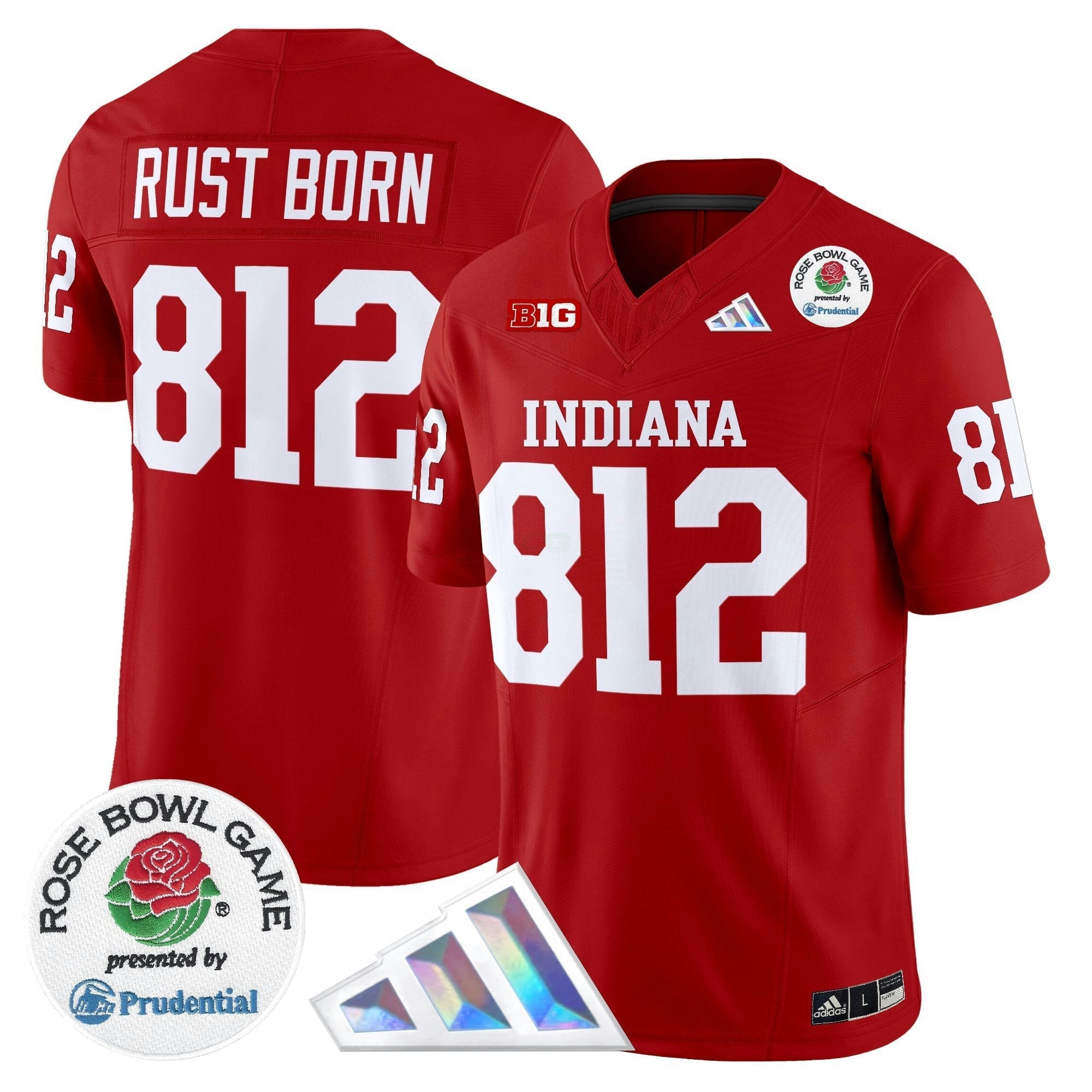 Camisa NCAA 2025 Rose Bowl Vapor Limited Jersey V2