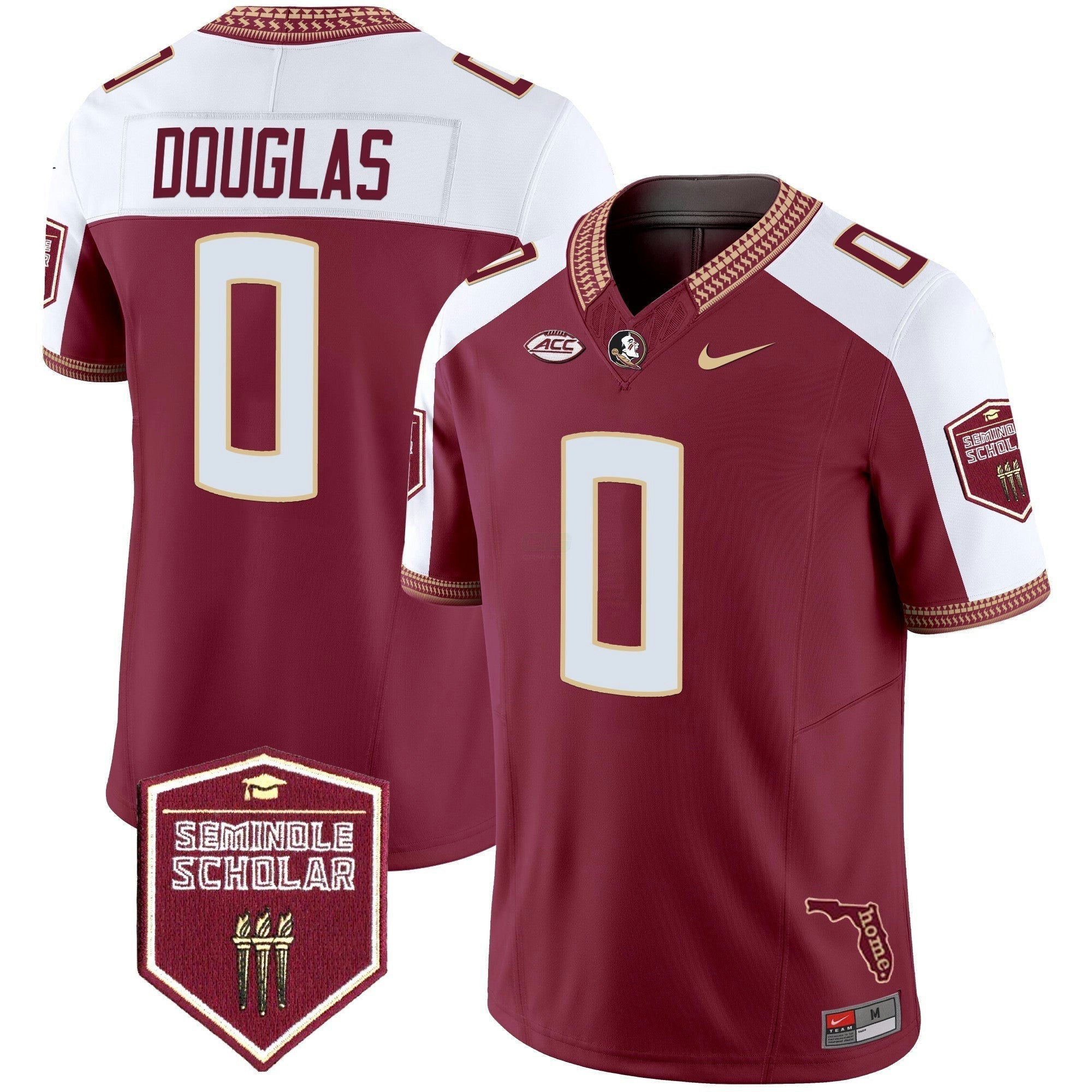 Camisa NCAA 2025 Seminole Scholar Patch Vapor Limited Jersey