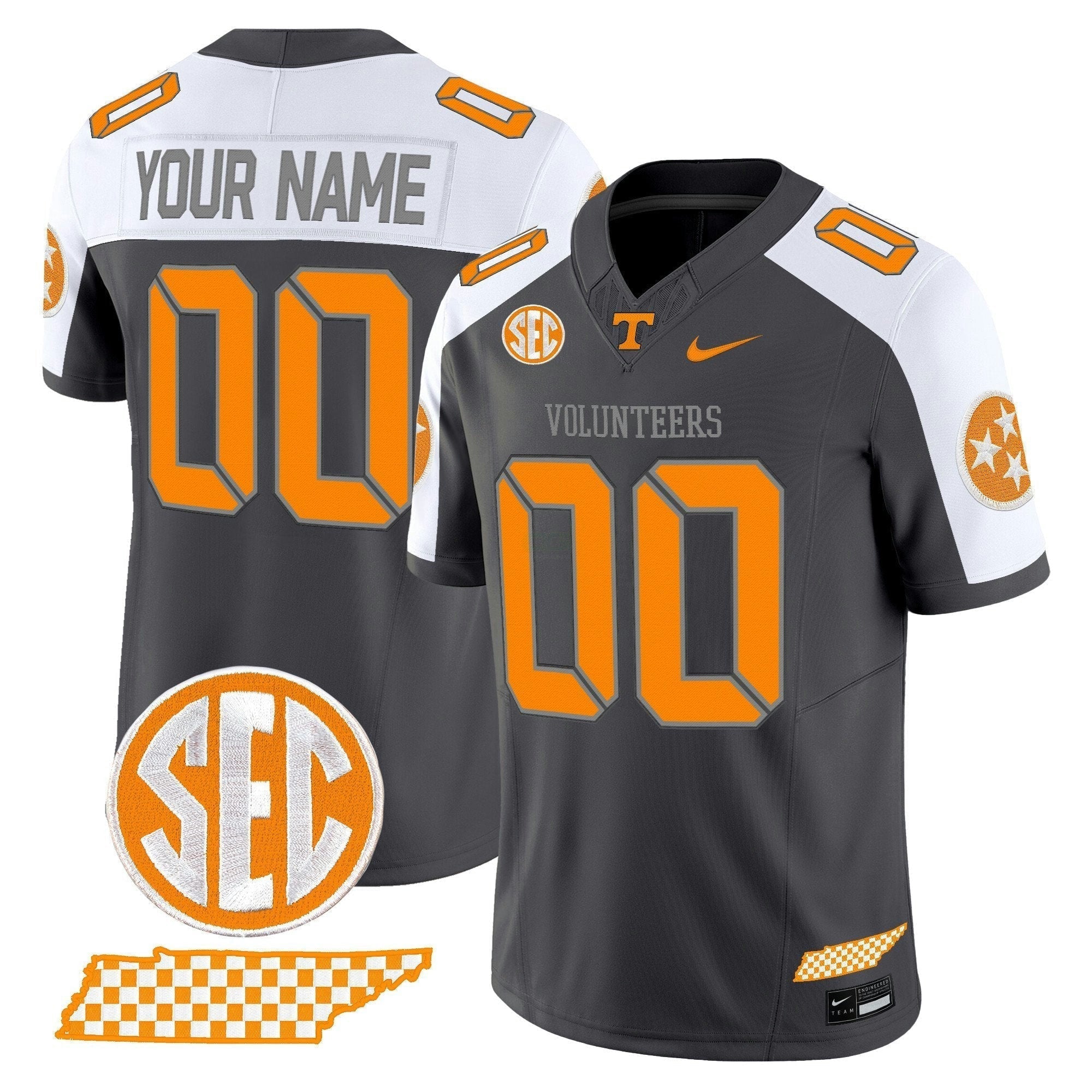 Camisa NCAA 2025 'Smokey Grey Series' Vapor Limited Jersey V2