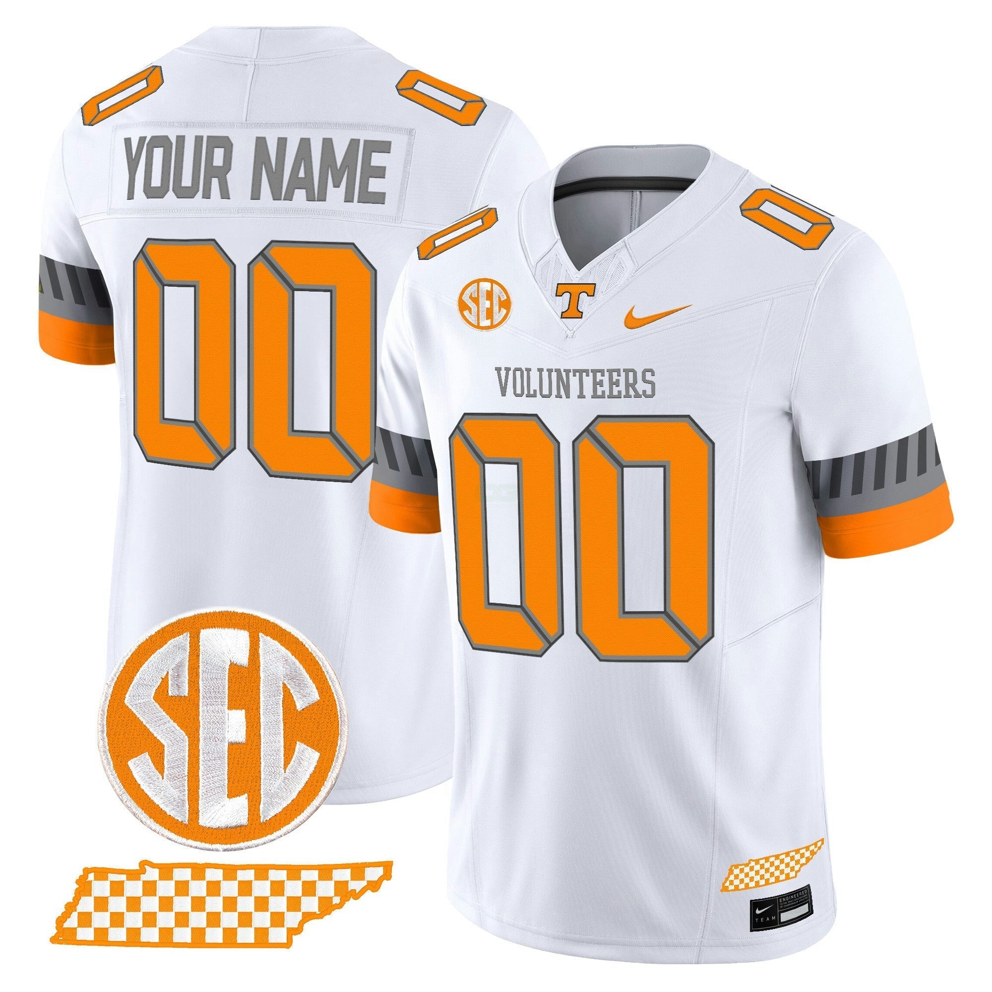 Camisa NCAA 2025 'Smokey Grey Series' Vapor Limited Jersey V2