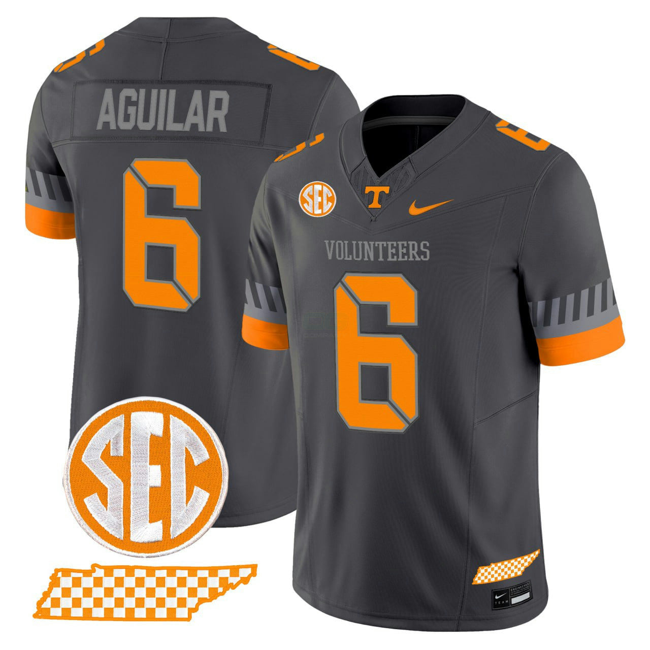Camisa NCAA 2025 'Smokey Grey Series' Vapor Limited Jersey V2