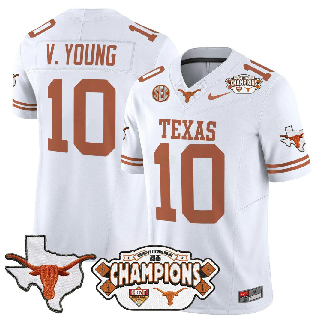 Camisa NCAA 2025 State Map & Citrus Bowl Champions Patch Vapor Limited Jersey
