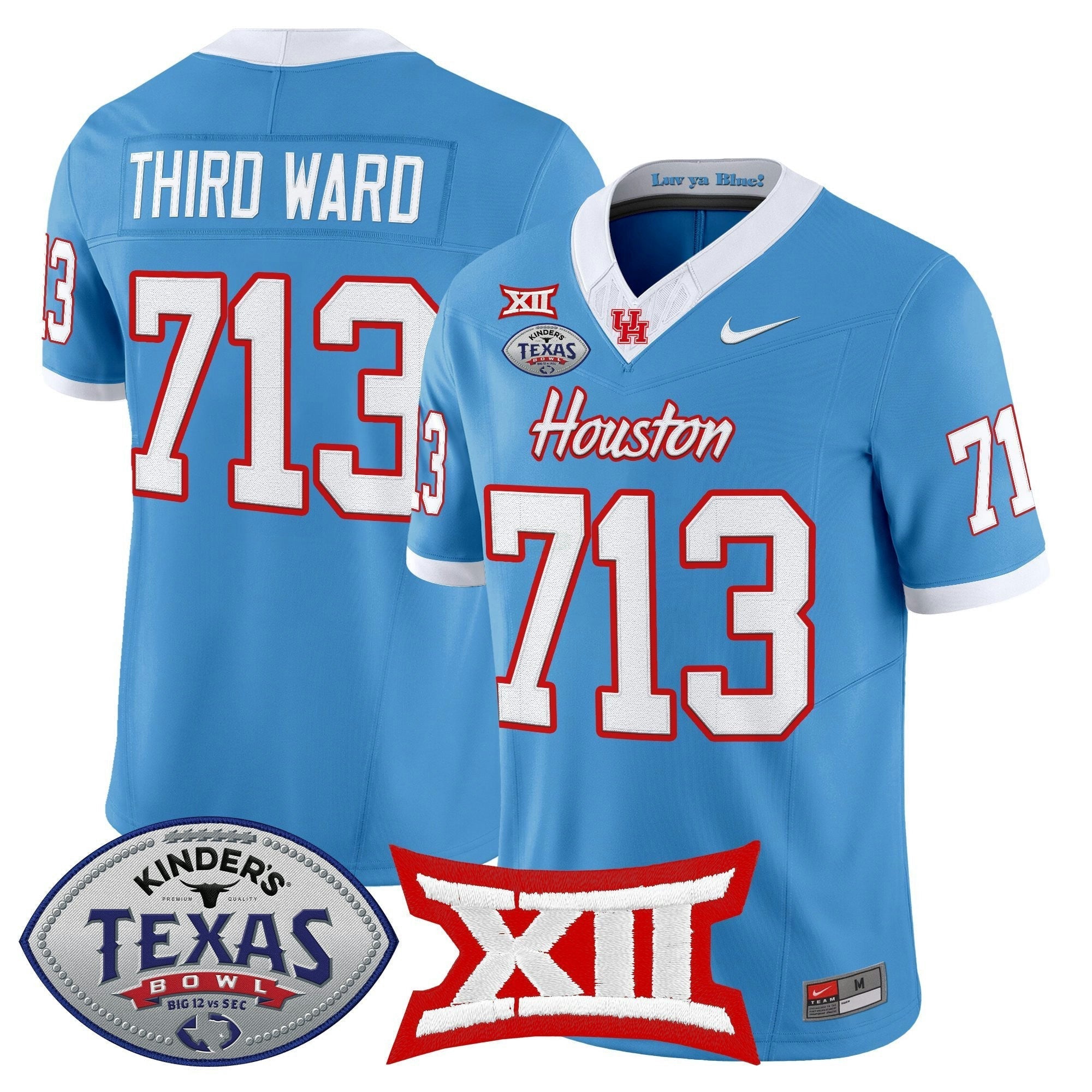 Camisa NCAA 2025 Texas Bowl Vapor Limited Jersey