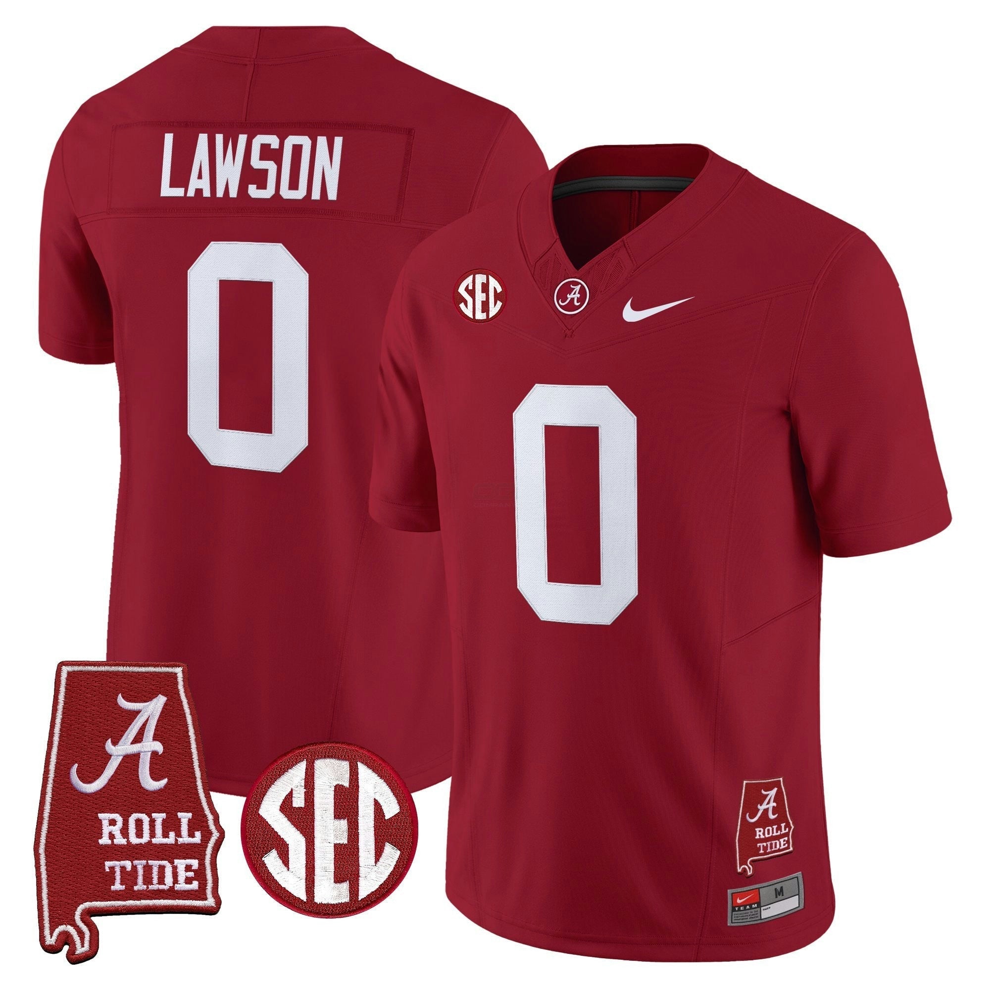 Camisa NCAA 2025 Vapor Limited Jersey - Alabama Map