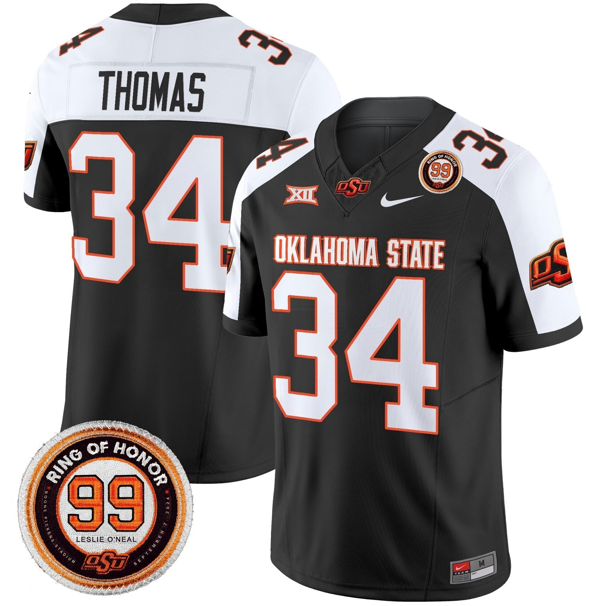 Camisa NCAA 2025 Vapor Limited Jersey - Leslie O'neal Patch