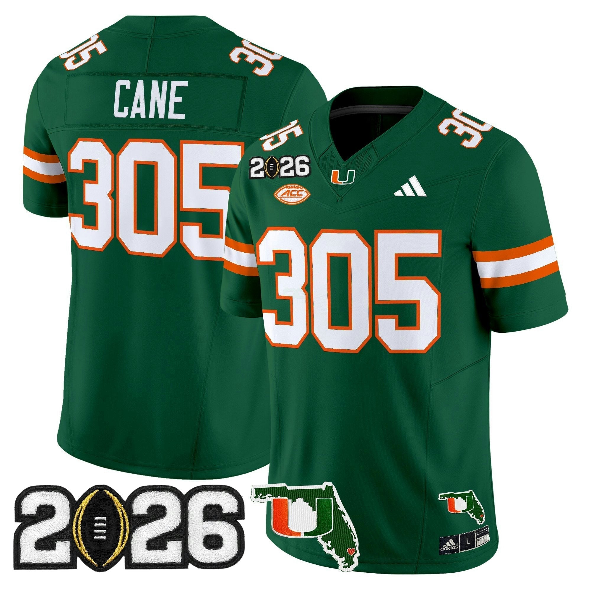 Camisa NCAA 2026 College Football Playoff Final & Florida Patch Vapor Limited Jersey