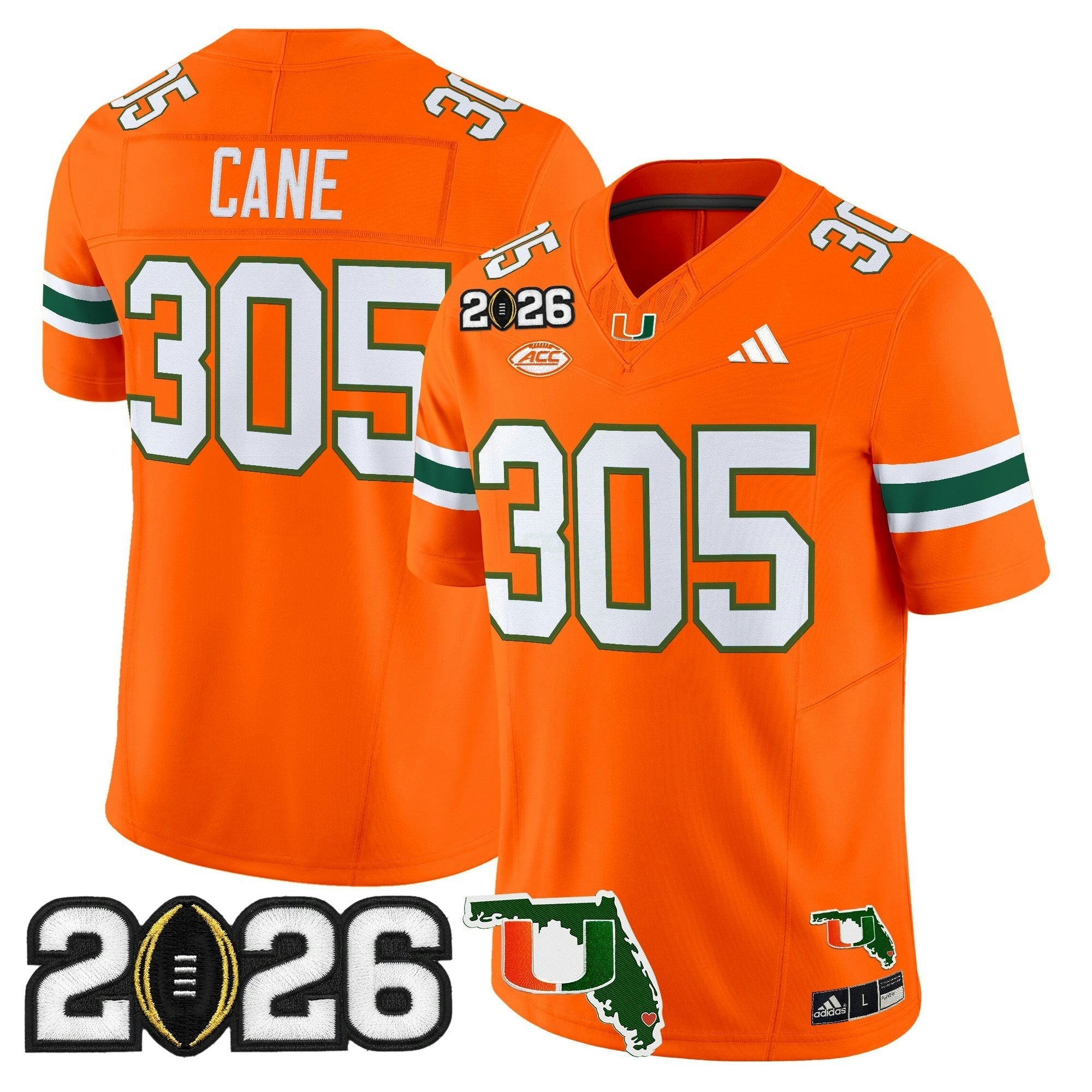 Camisa NCAA 2026 College Football Playoff Final & Florida Patch Vapor Limited Jersey