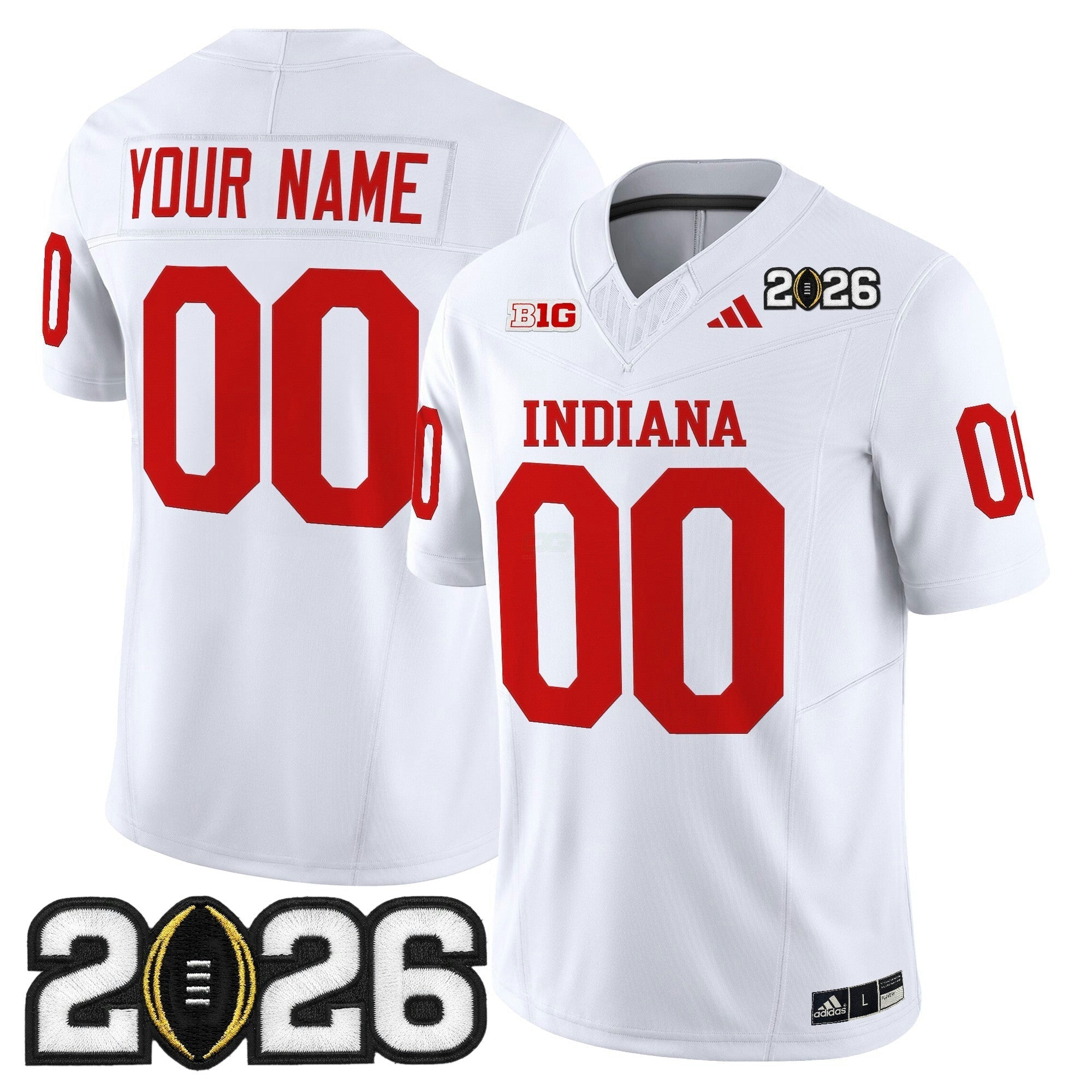 Camisa NCAA 2026 College Football Playoff Final Patch Vapor Limited Jersey V2