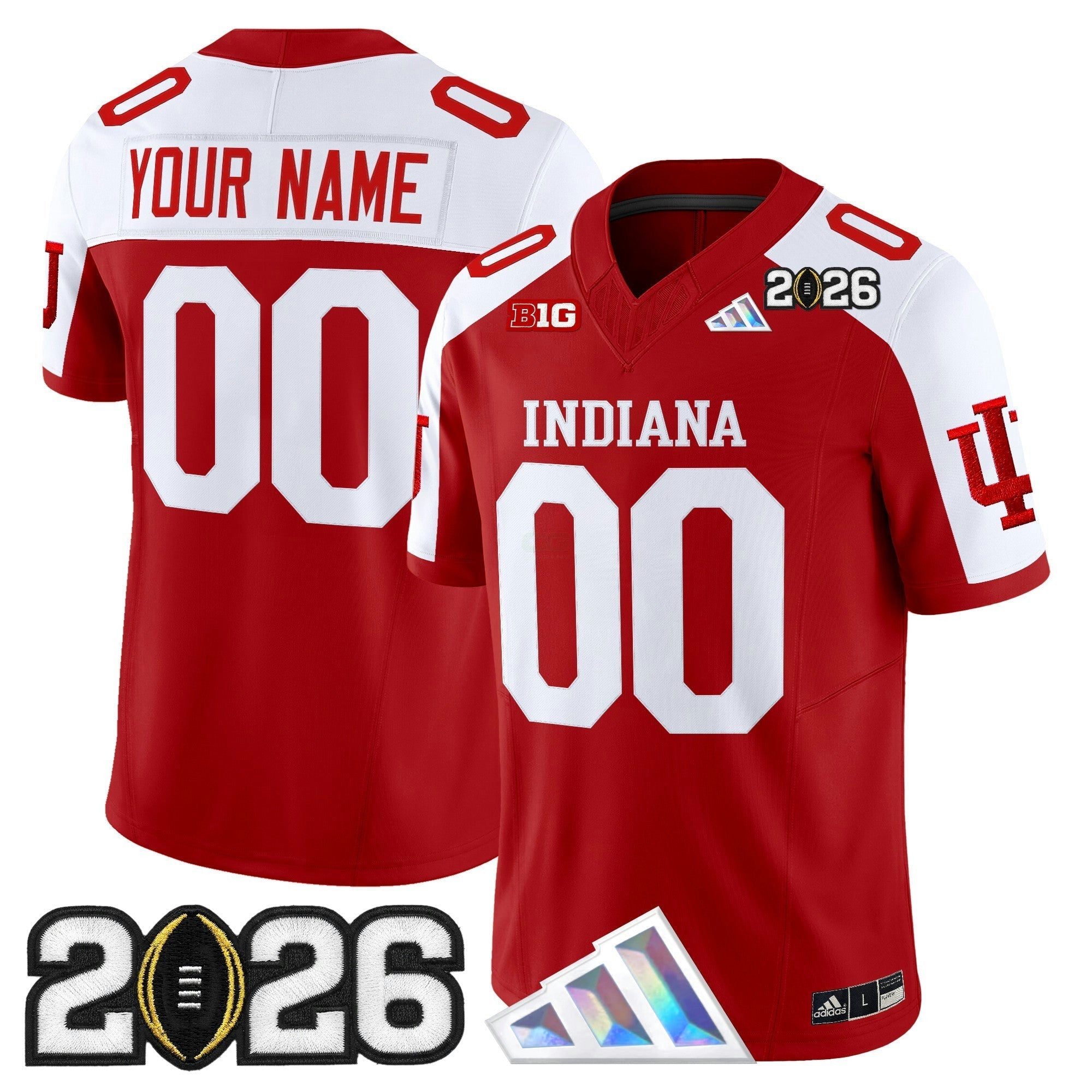 Camisa NCAA 2026 College Football Playoff Final Patch Vapor Limited Jersey V3
