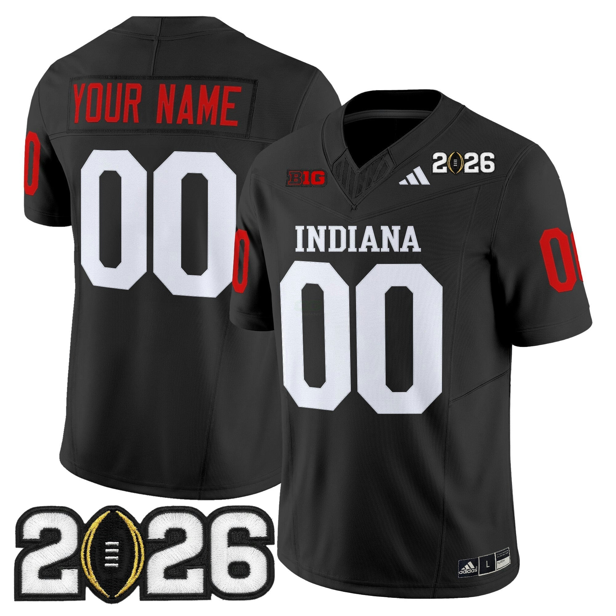 Camisa NCAA 2026 College Football Playoff Final Patch Vapor Limited Jersey V2