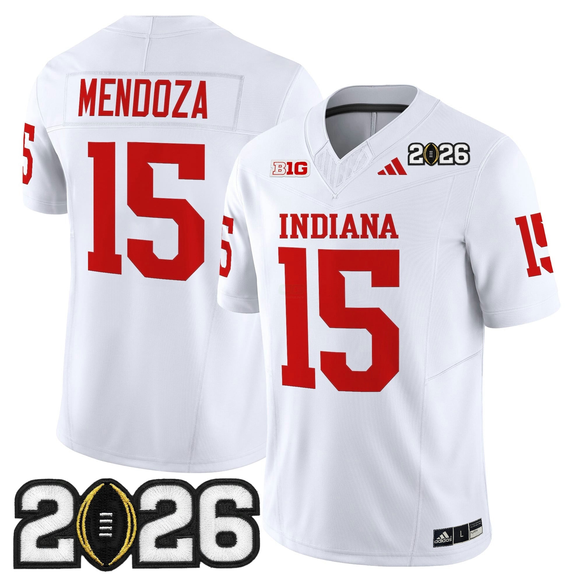 Camisa NCAA 2026 College Football Playoff Final Patch Vapor Limited Jersey V2