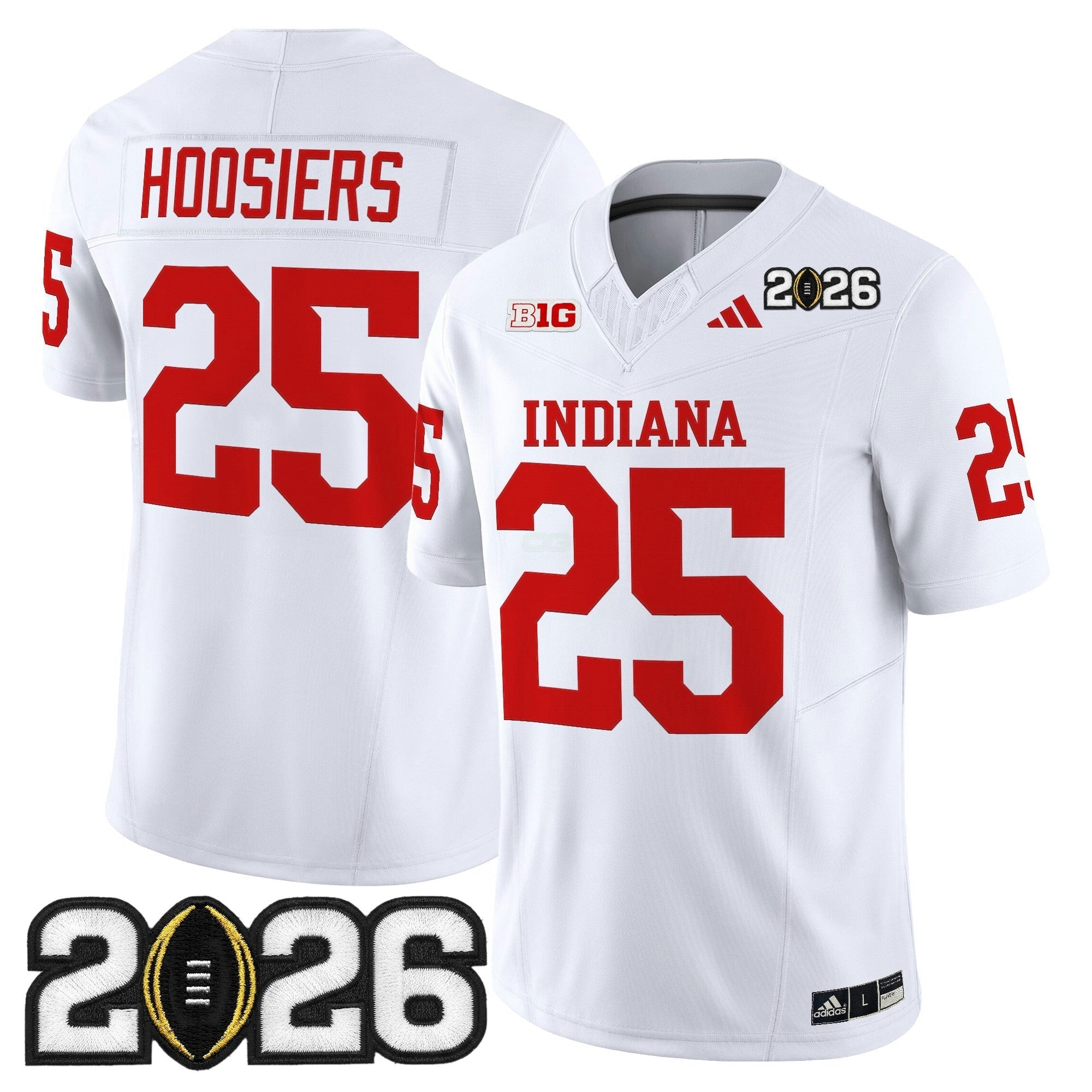 Camisa NCAA 2026 College Football Playoff Final Patch Vapor Limited Jersey V2