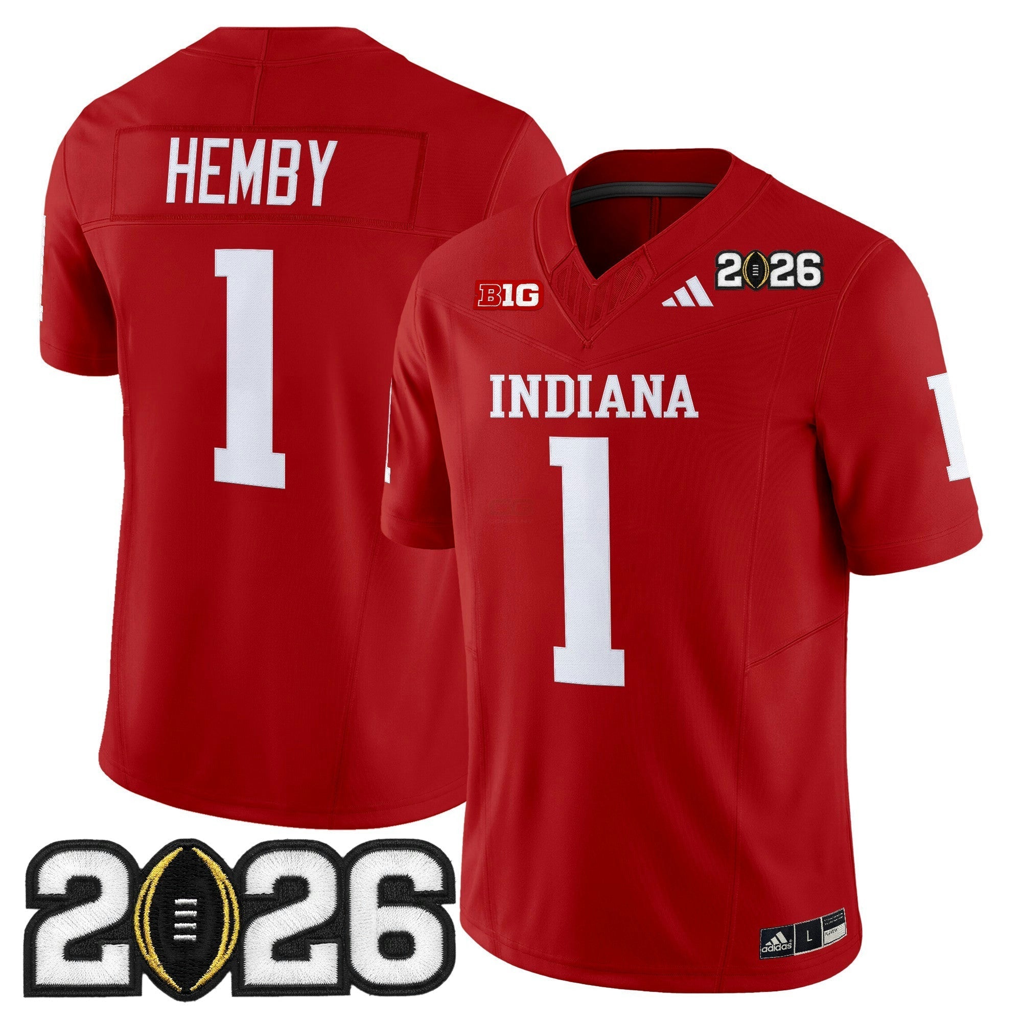 Camisa NCAA 2026 College Football Playoff Final Patch Vapor Limited Jersey V2