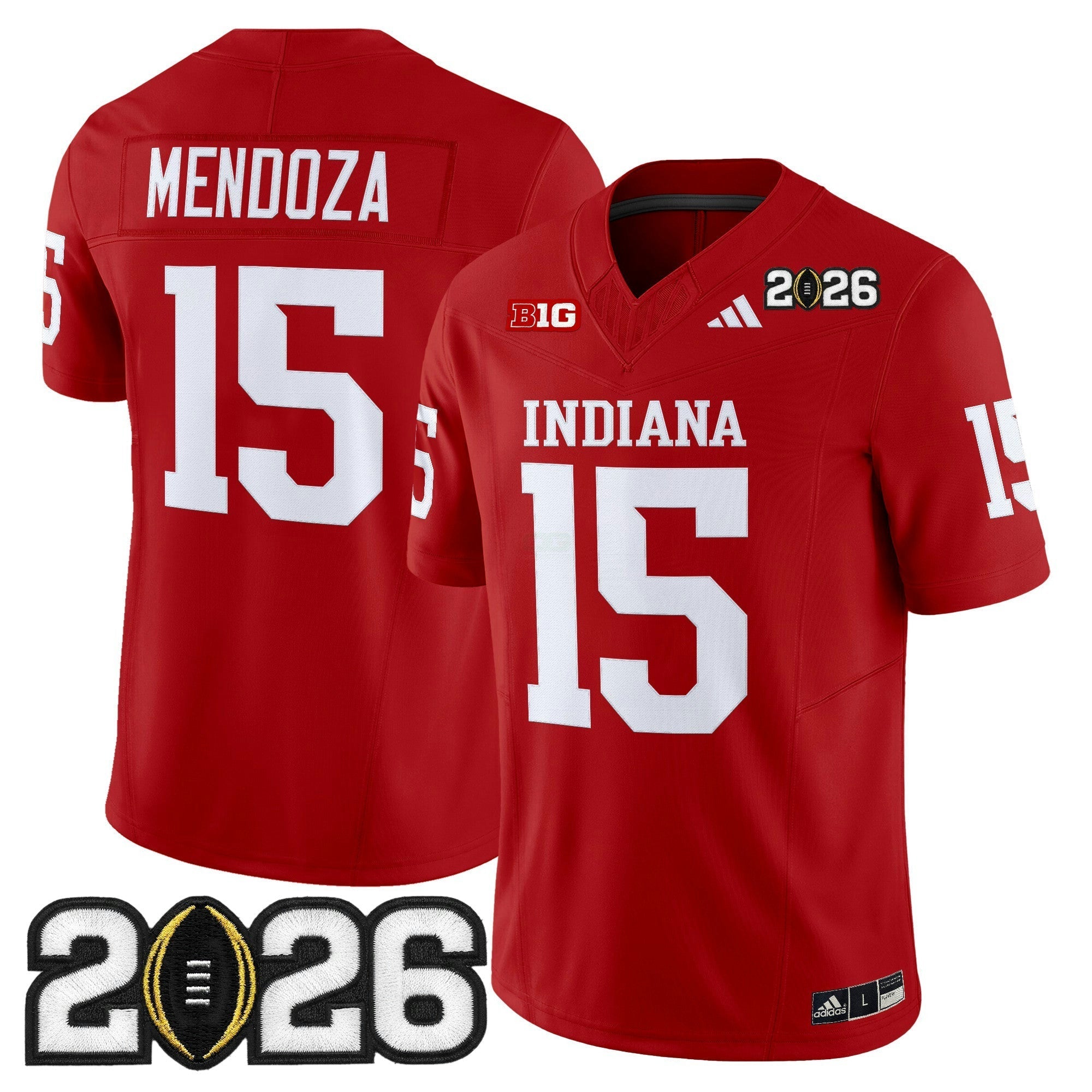 Camisa NCAA 2026 College Football Playoff Final Patch Vapor Limited Jersey V2