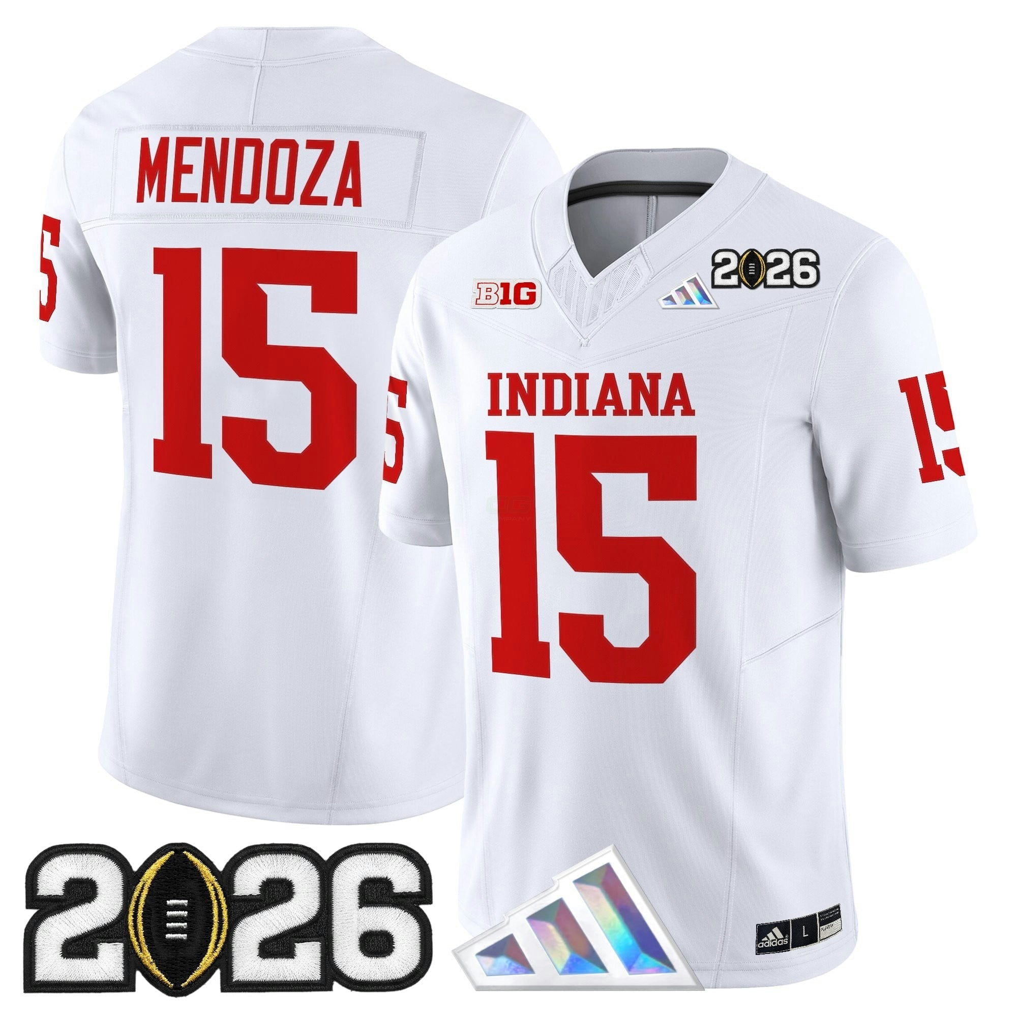 Camisa NCAA 2026 College Football Playoff Final Patch Vapor Limited Jersey V3