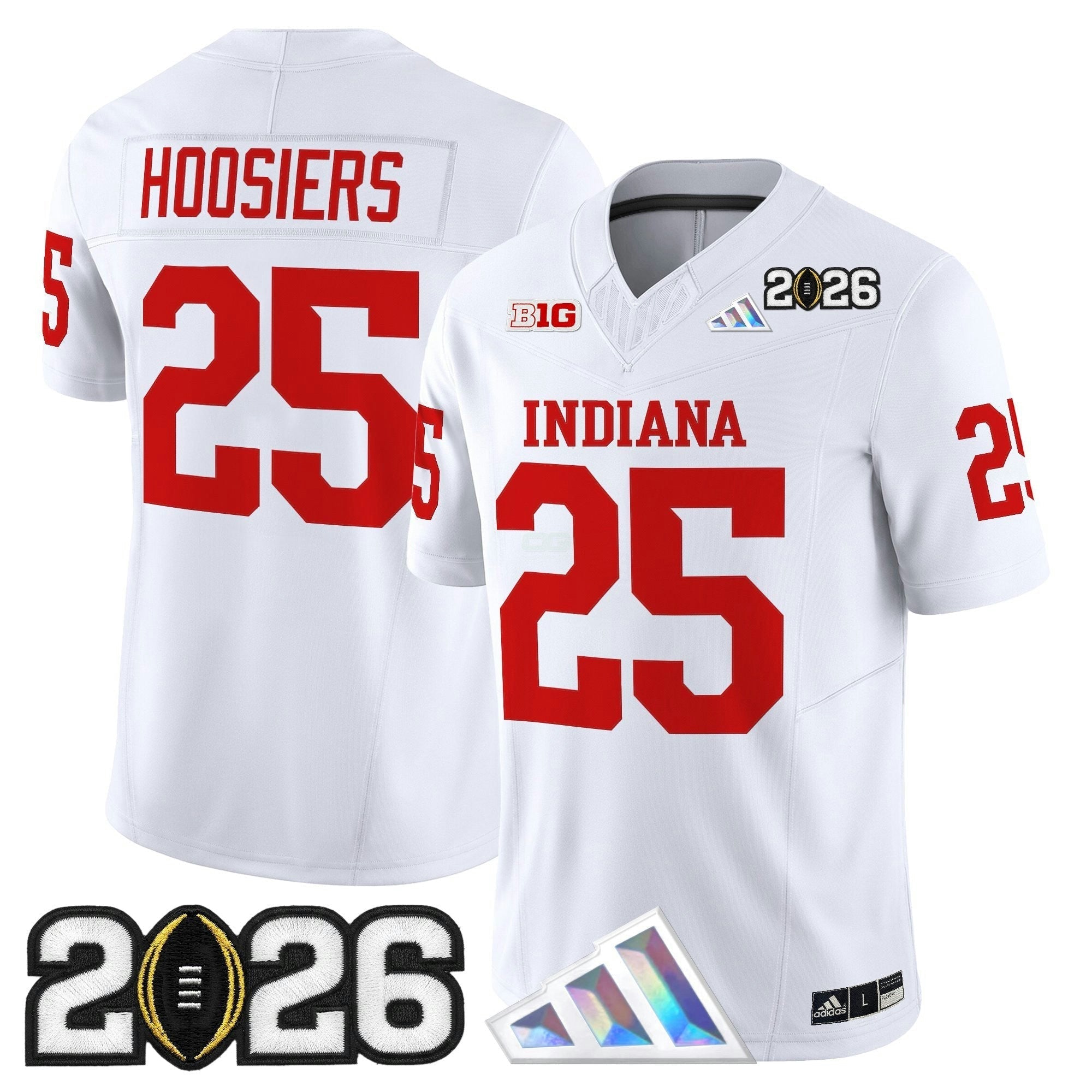Camisa NCAA 2026 College Football Playoff Final Patch Vapor Limited Jersey V3