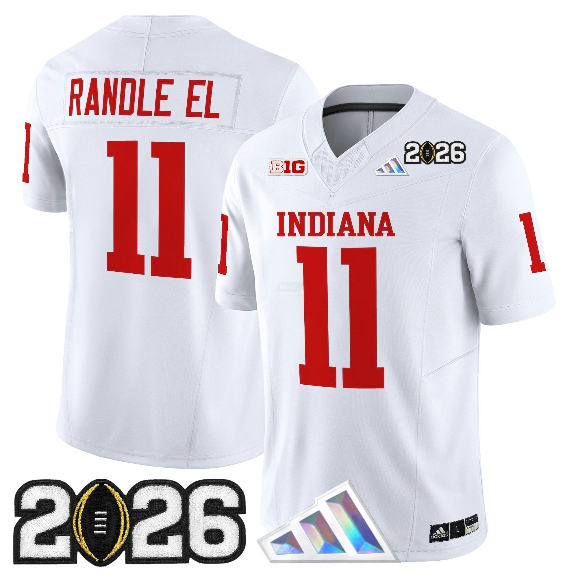 Camisa NCAA 2026 College Football Playoff Final Patch Vapor Limited Jersey V3