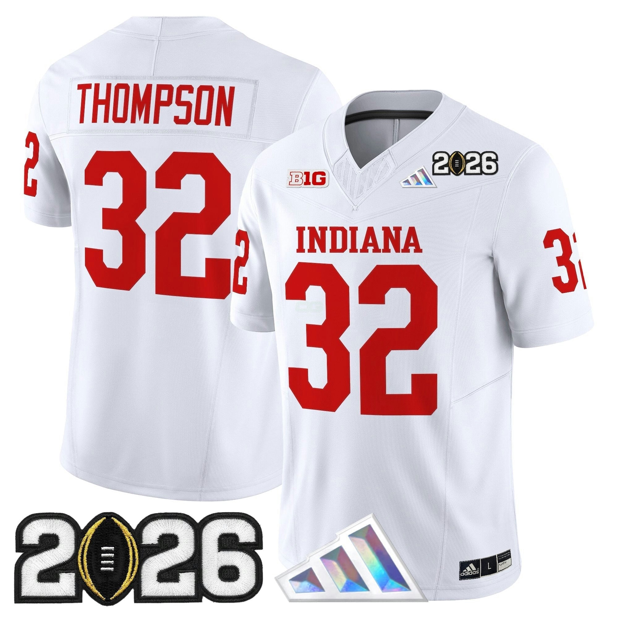 Camisa NCAA 2026 College Football Playoff Final Patch Vapor Limited Jersey V3