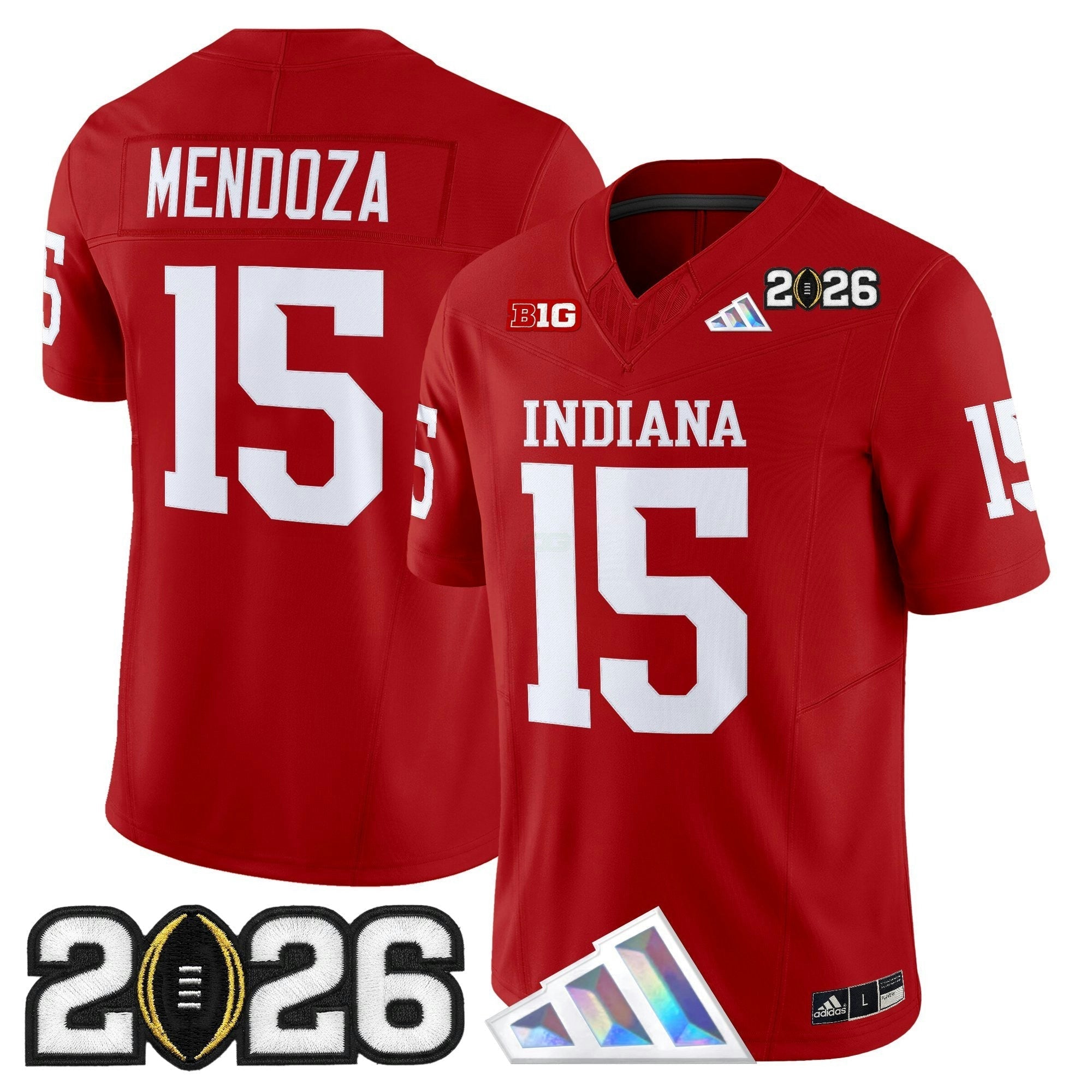 Camisa NCAA 2026 College Football Playoff Final Patch Vapor Limited Jersey V3