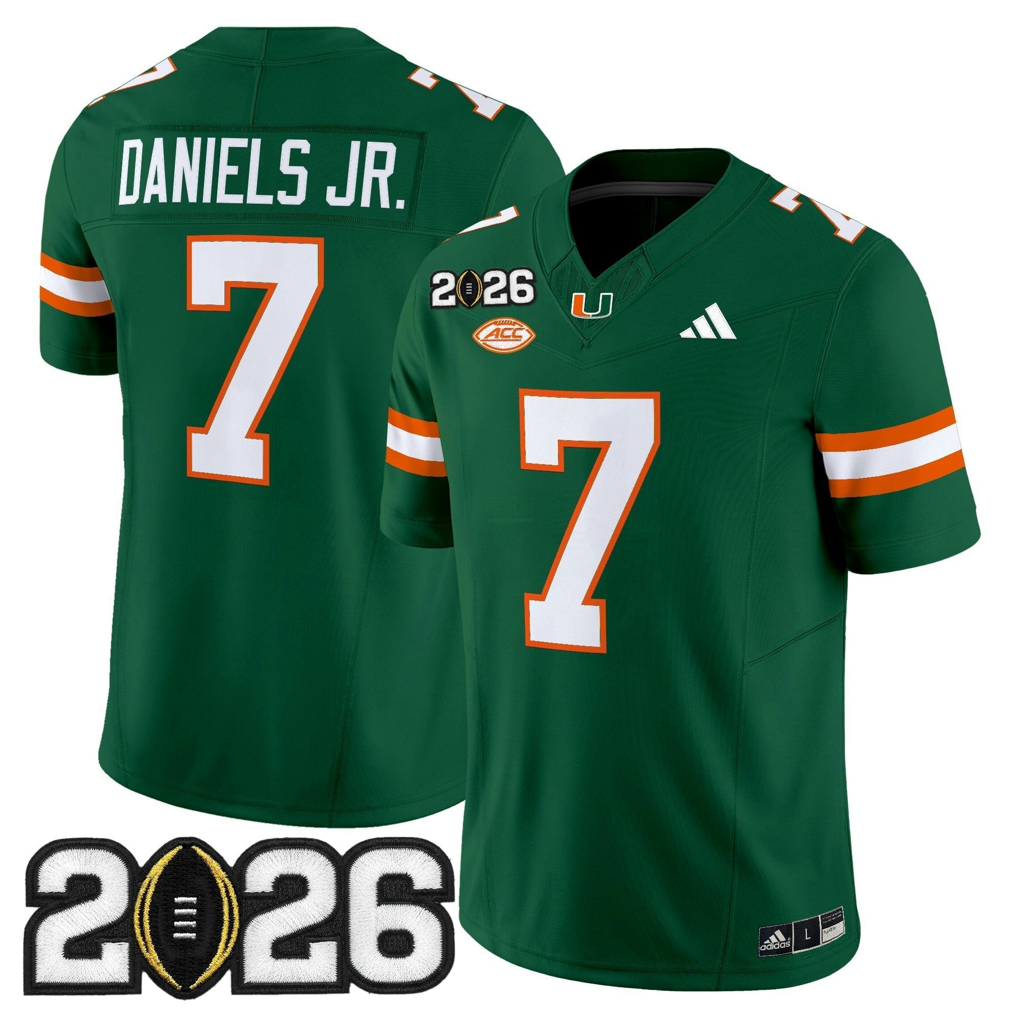Camisa NCAA 2026 College Football Playoff Final Patch Vapor Limited Jersey