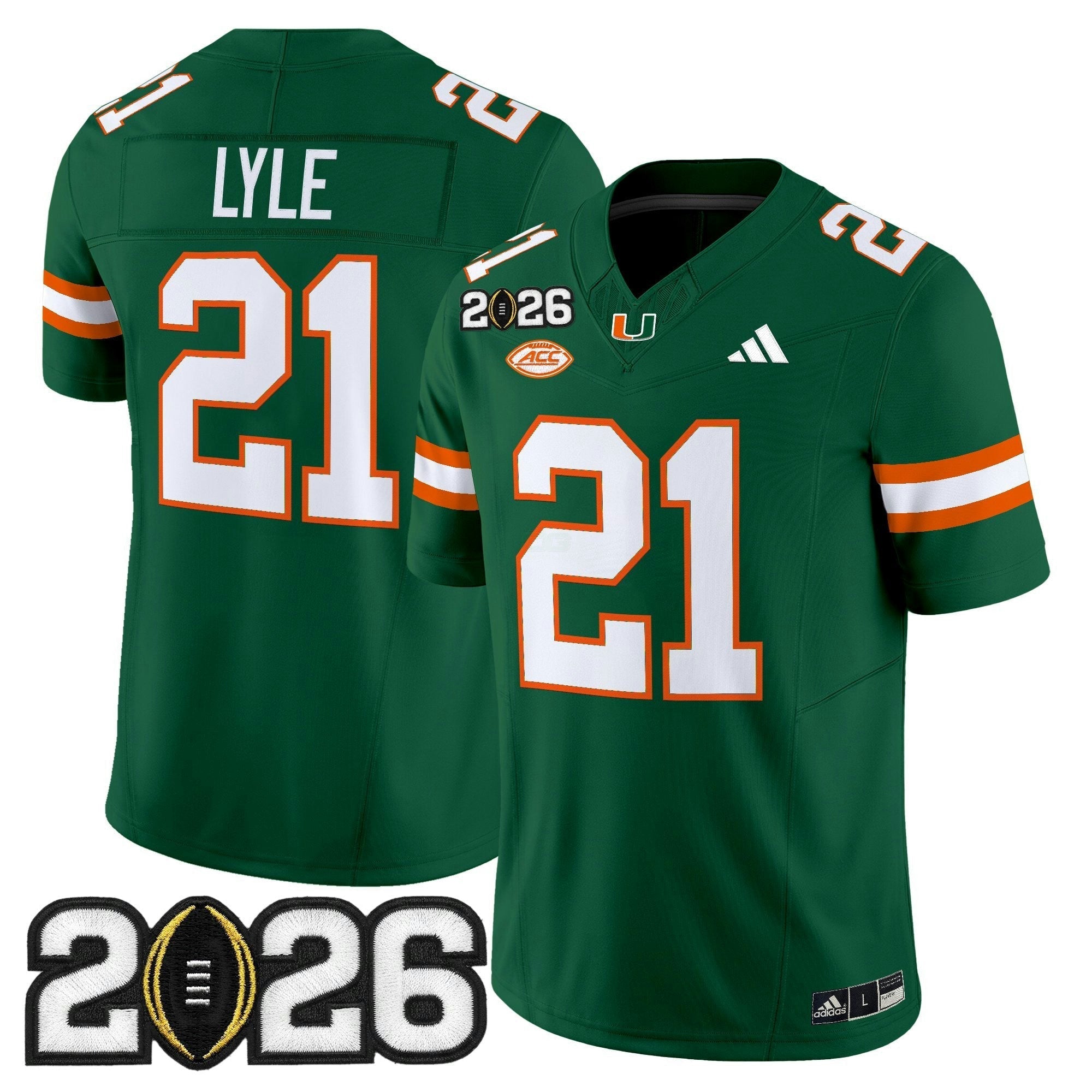 Camisa NCAA 2026 College Football Playoff Final Patch Vapor Limited Jersey