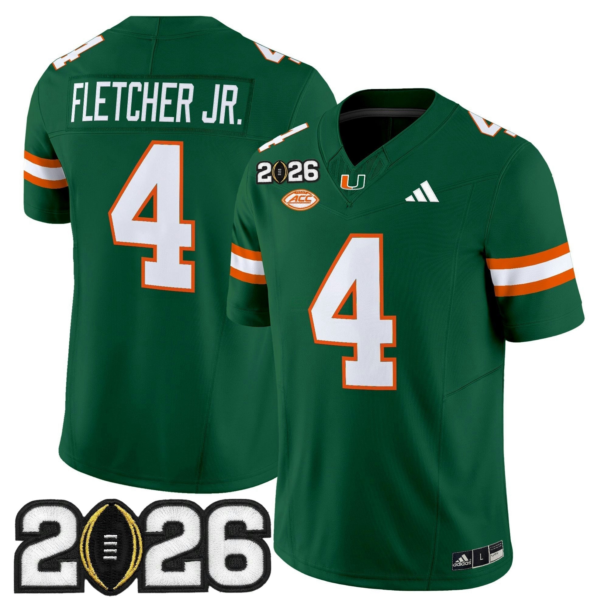 Camisa NCAA 2026 College Football Playoff Final Patch Vapor Limited Jersey
